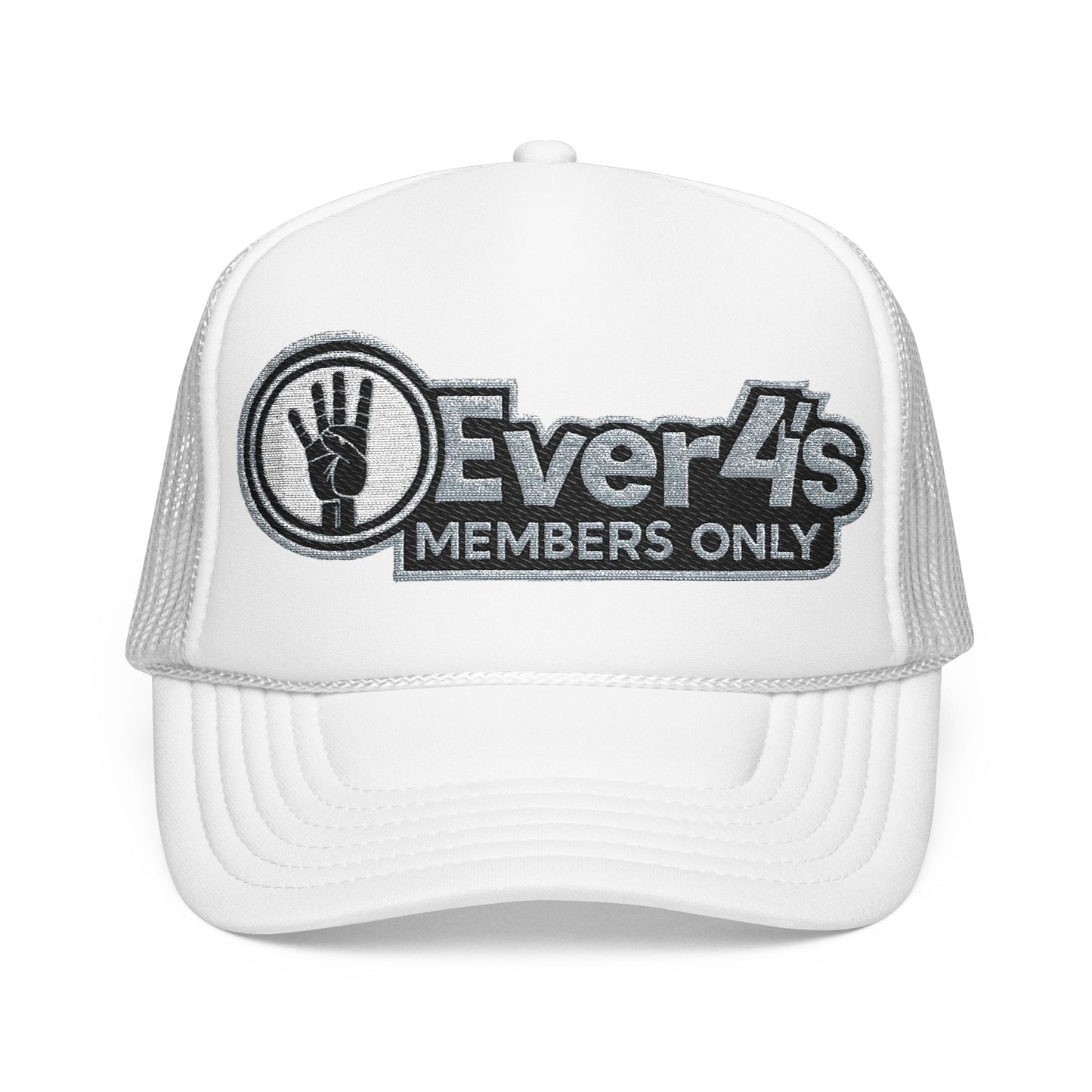 Ever4s Members Only Embroidered Trucker Hat