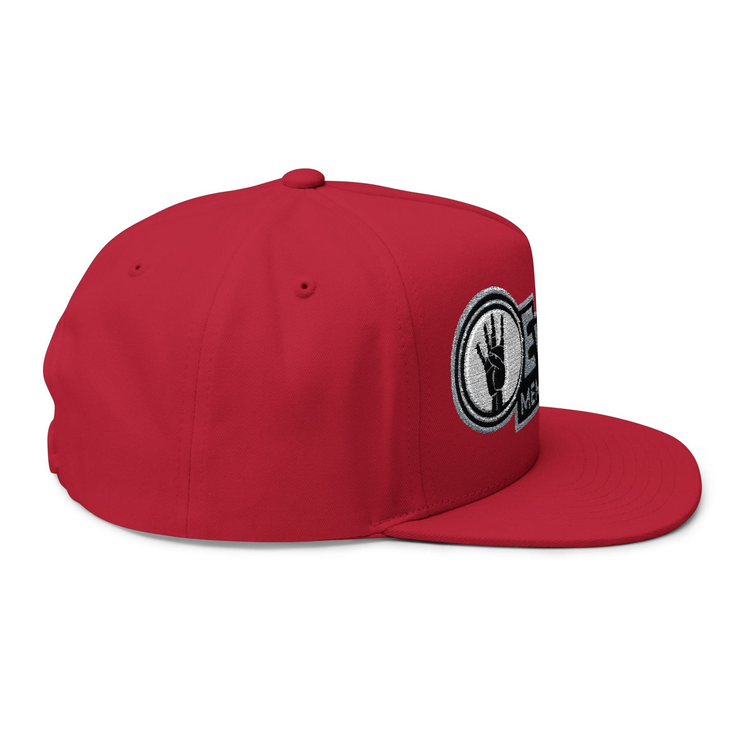 4ever4s Flat Bill Cap — "4Ever4s Members Only" Embroidered Snapback Hat