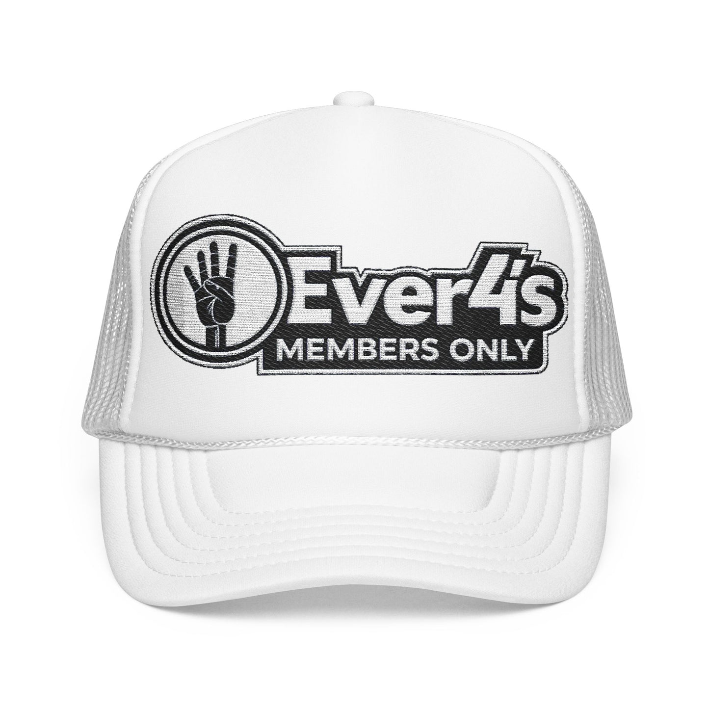 Copy of 4ever4s Members Only Embroidered Trucker Hat
