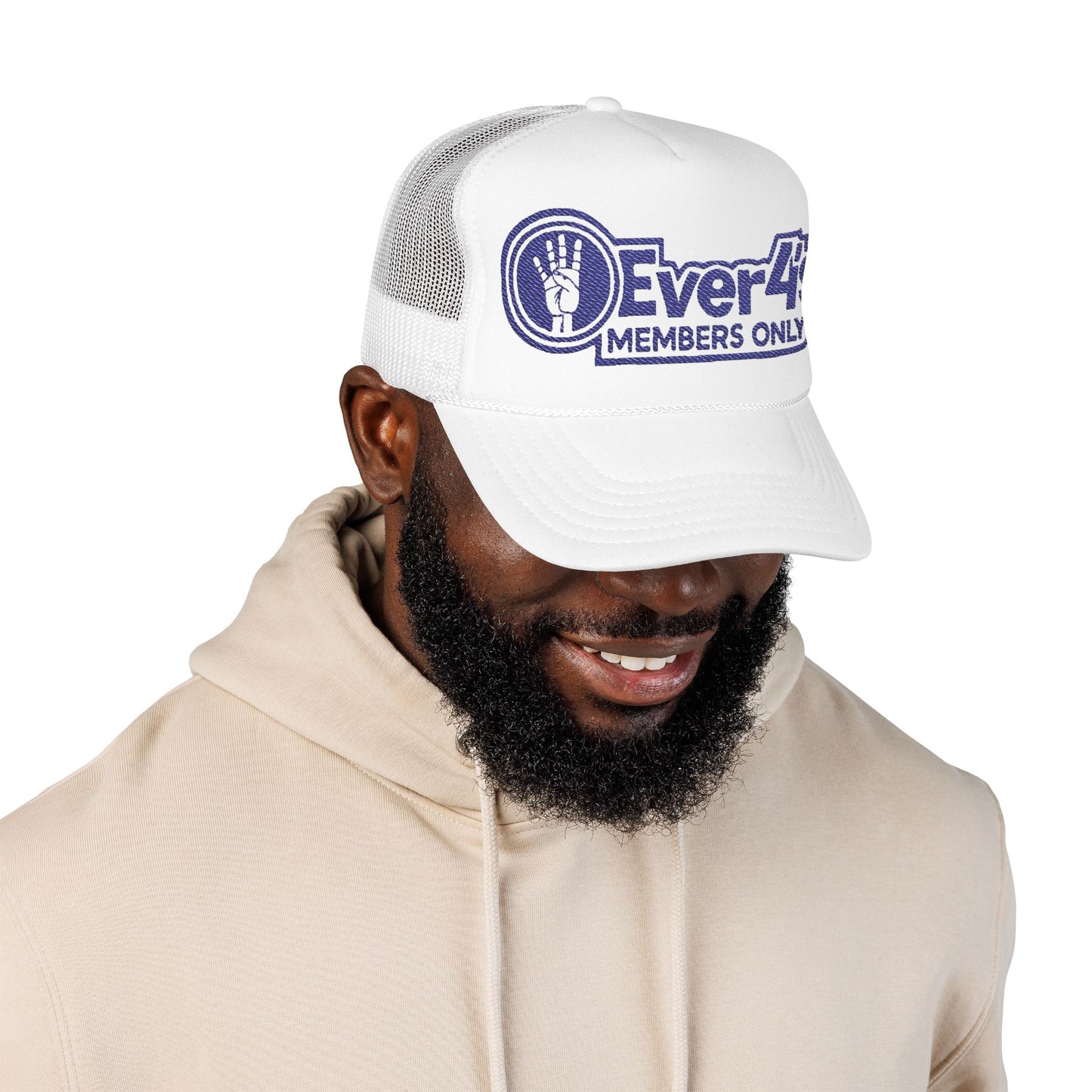 4ever4’s Members Only Embroidered Trucker Hat