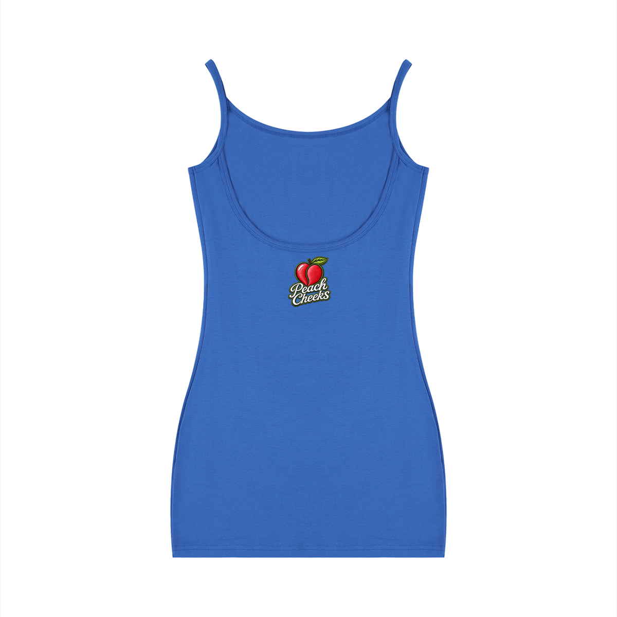 "PEACH CHEEKS " Women's Solid Tight Sleeveless Dress