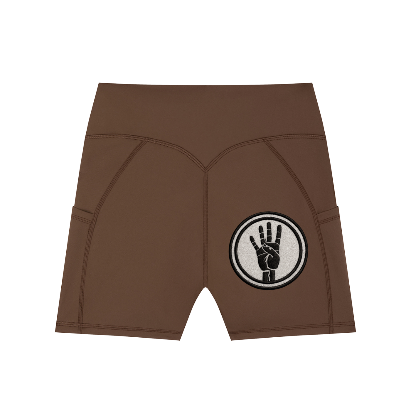 4ever4s Women's High-Waisted Pocket Biker Shorts