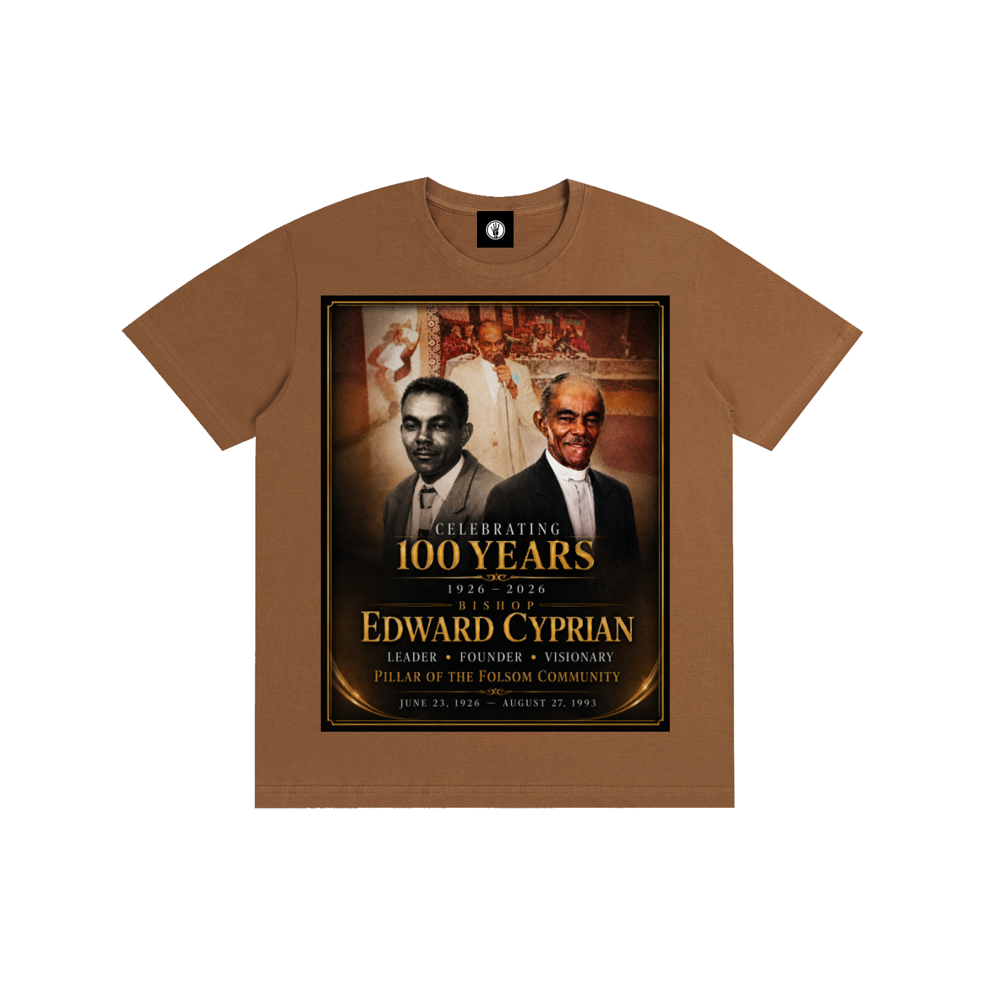 Late Bishop Cyprian Cotton Unisex T-Shirt
