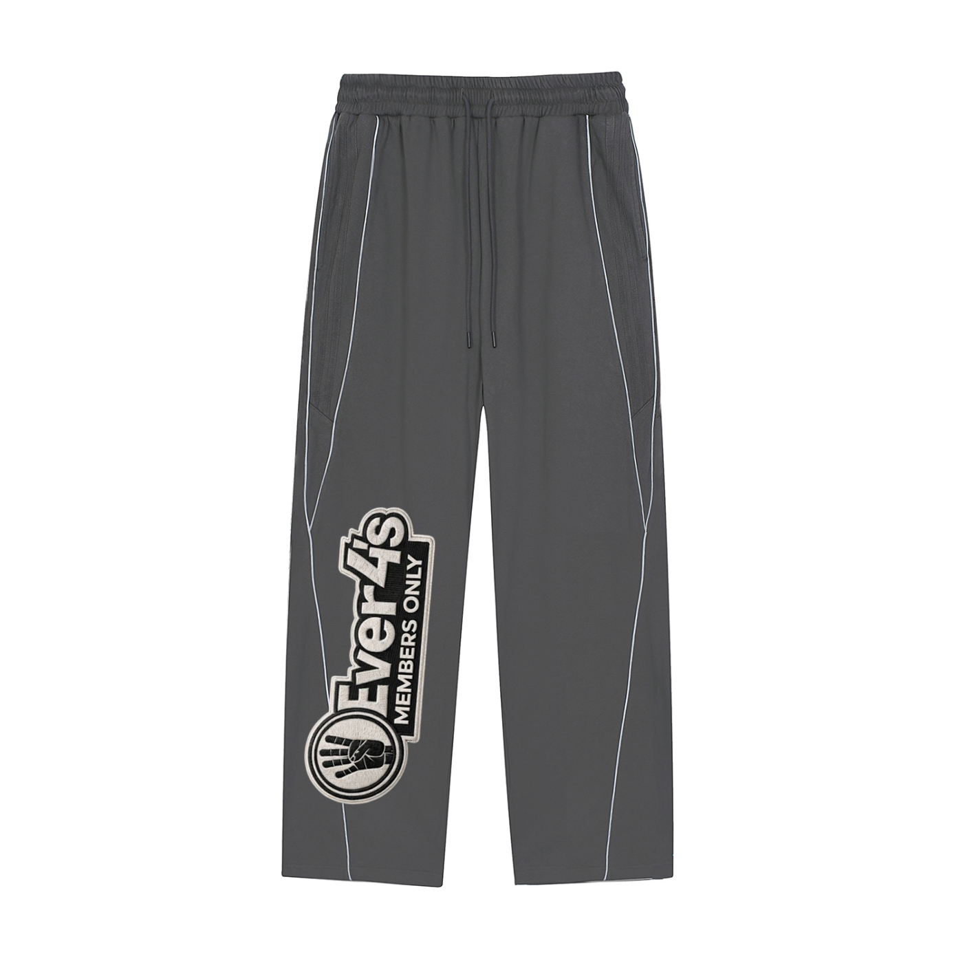 Members Only 4ever4s Reflection Striped Straight-Leg Sweatpants