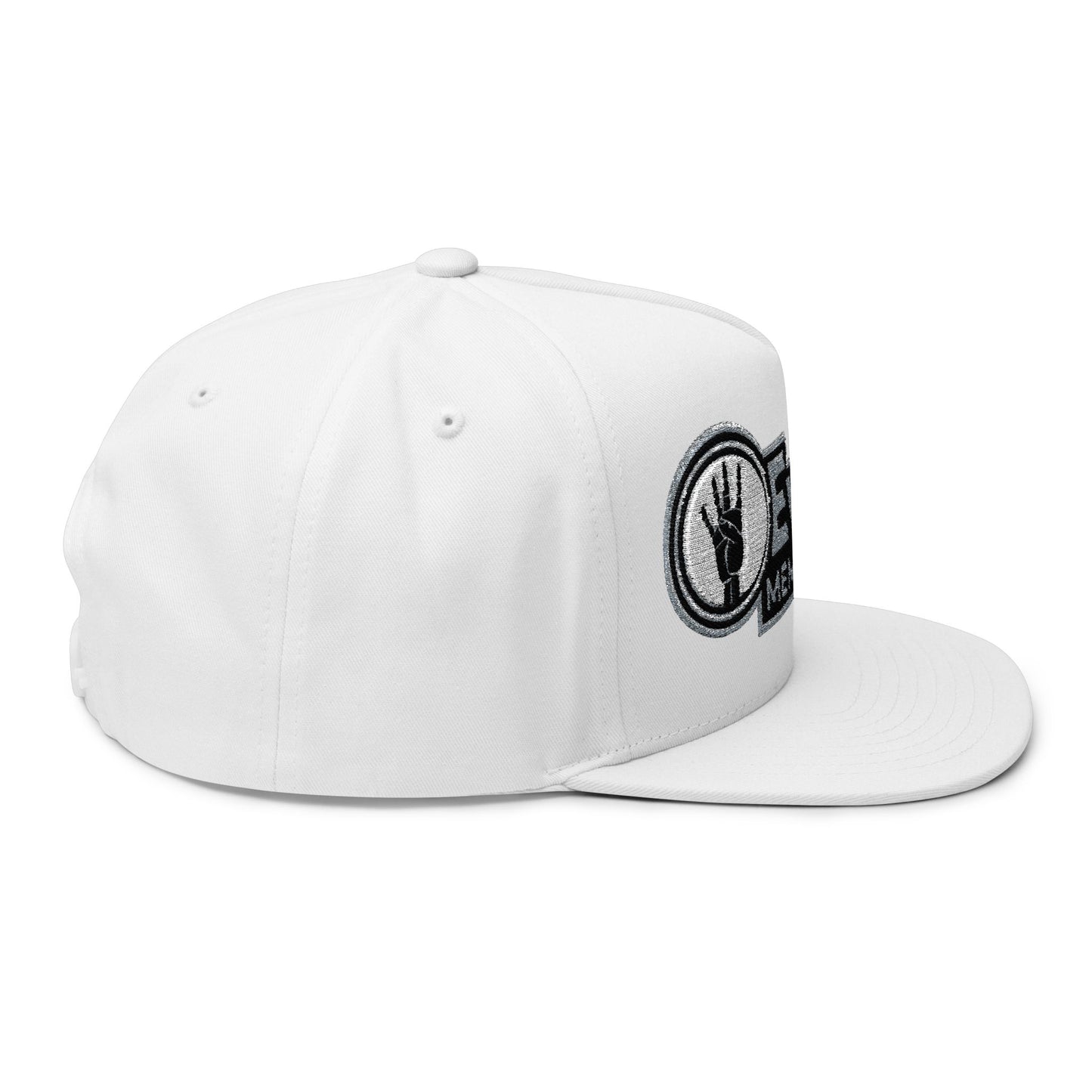 4ever4s Flat Bill Cap — "4Ever4s Members Only" Embroidered Snapback Hat