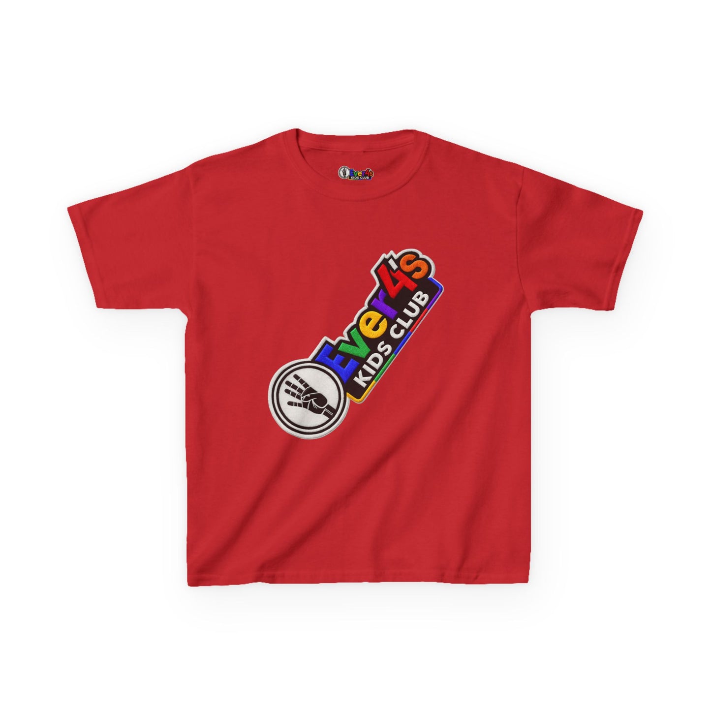 Kids Tee — 4ever4s Kids Club' Colorful Logo Shirt