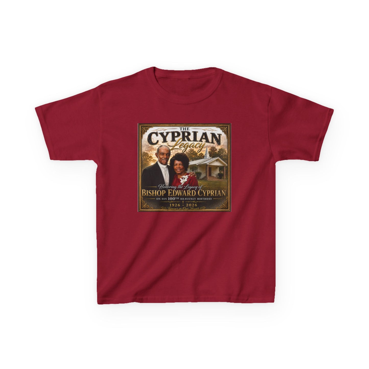 Kids Tee — "The Cyprian" Bishop Edward Cyprian Tribute Shirt