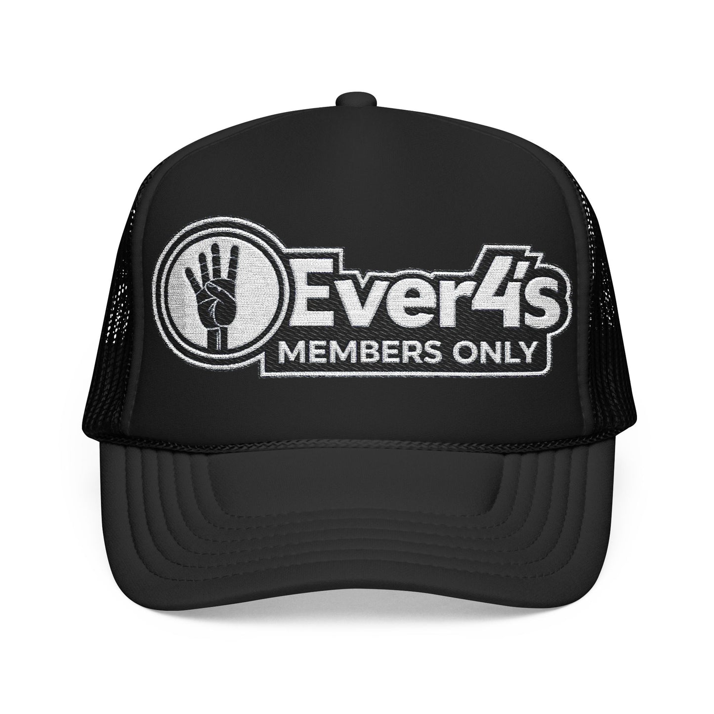 Copy of 4ever4s Members Only Embroidered Trucker Hat