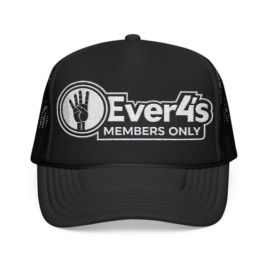 Copy of 4ever4s Members Only Embroidered Trucker Hat