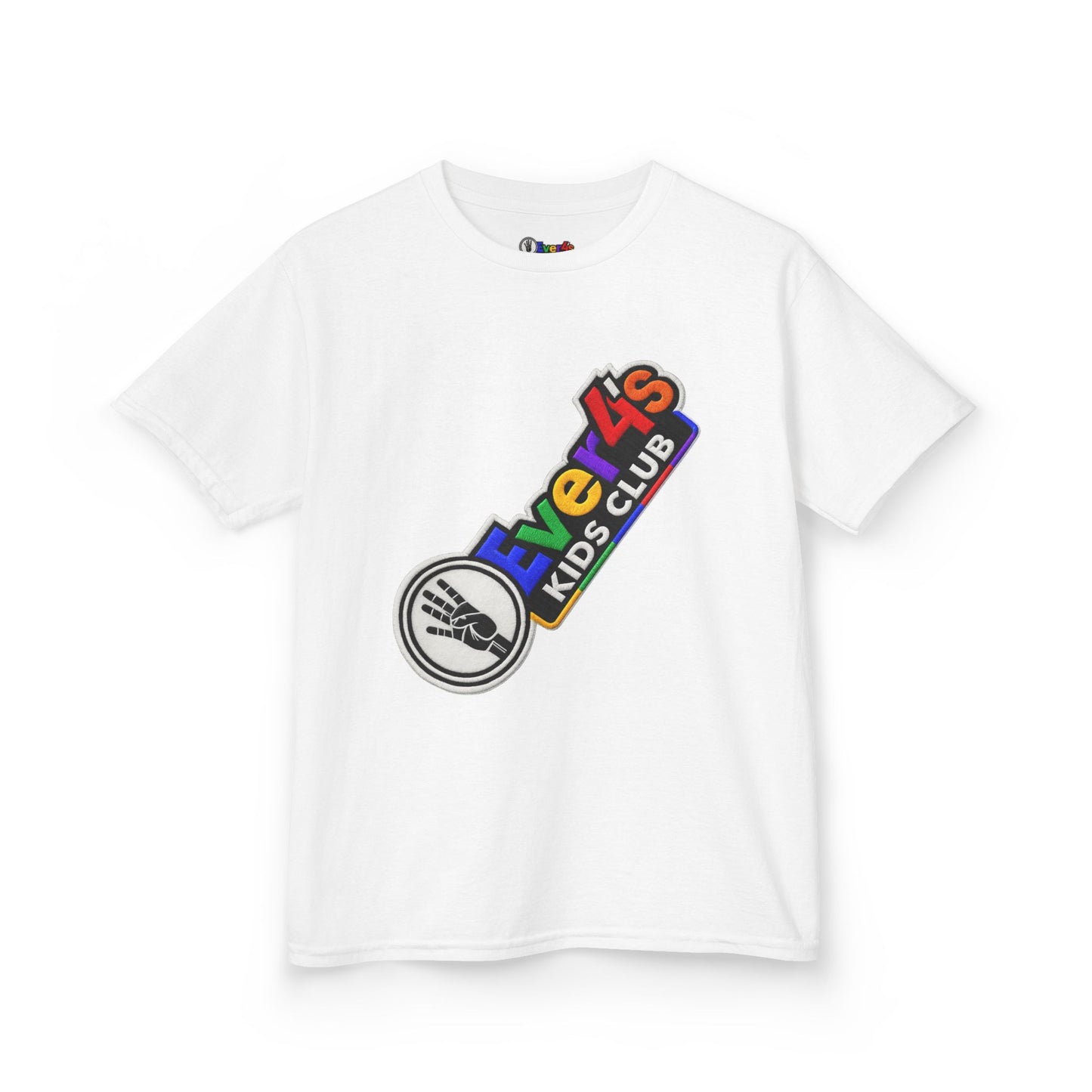 Kids Tee — 4ever4s Kids Club' Colorful Logo Shirt