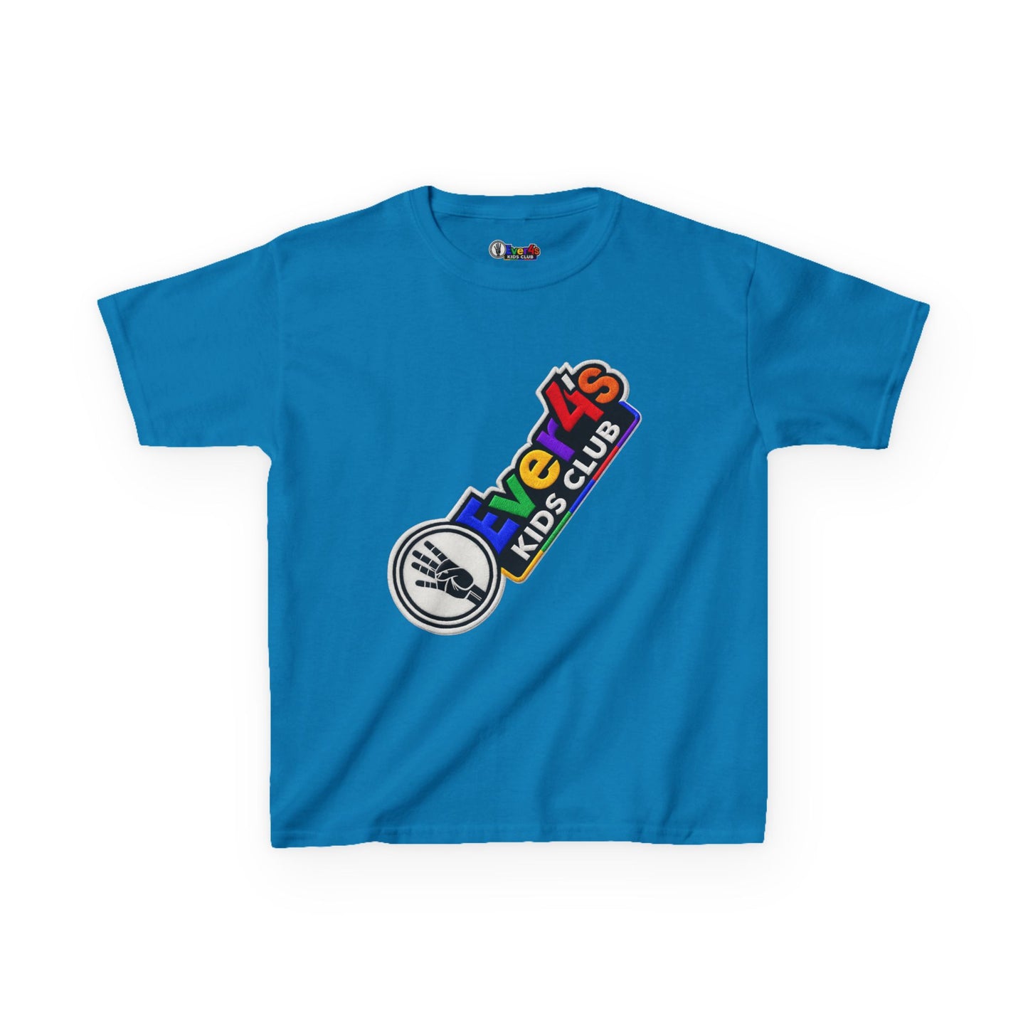 Kids Tee — 4ever4s Kids Club' Colorful Logo Shirt