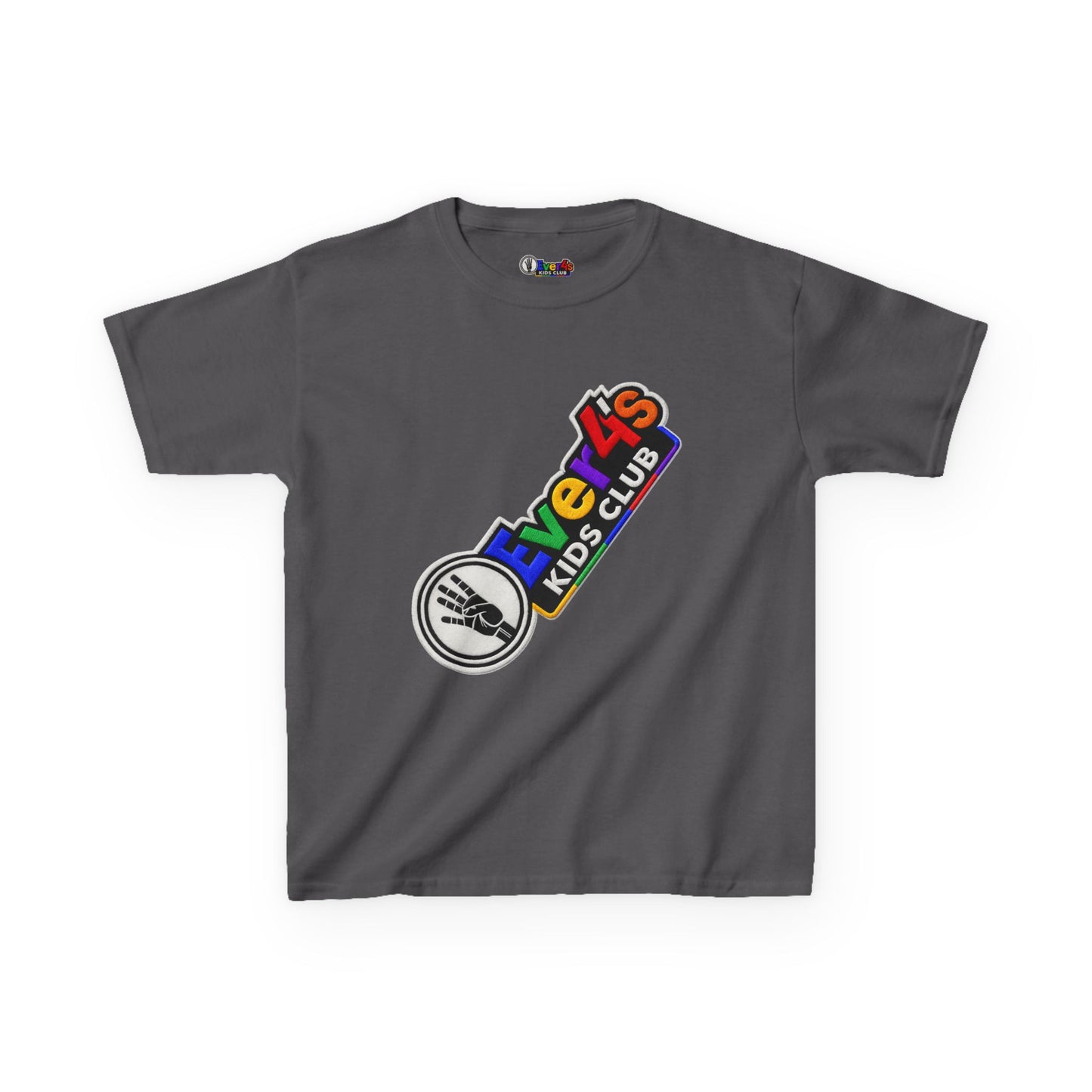 Kids Tee — 4ever4s Kids Club' Colorful Logo Shirt