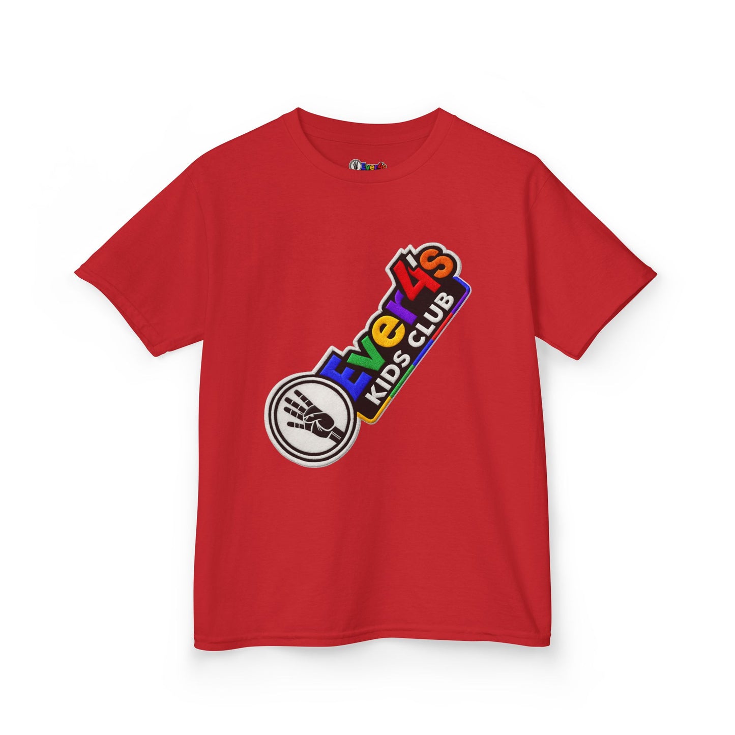 Kids Tee — 4ever4s Kids Club' Colorful Logo Shirt