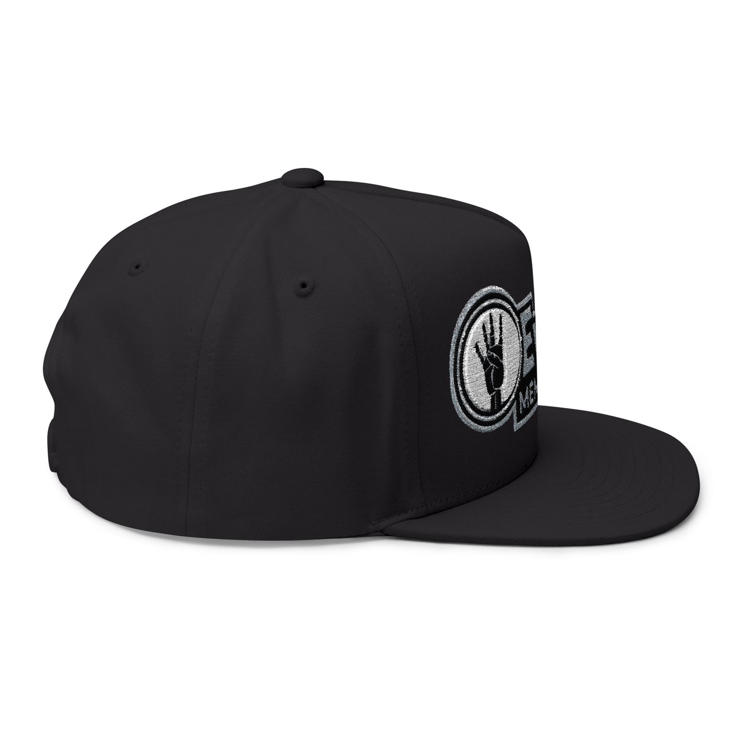 4ever4s Flat Bill Cap — "4Ever4s Members Only" Embroidered Snapback Hat