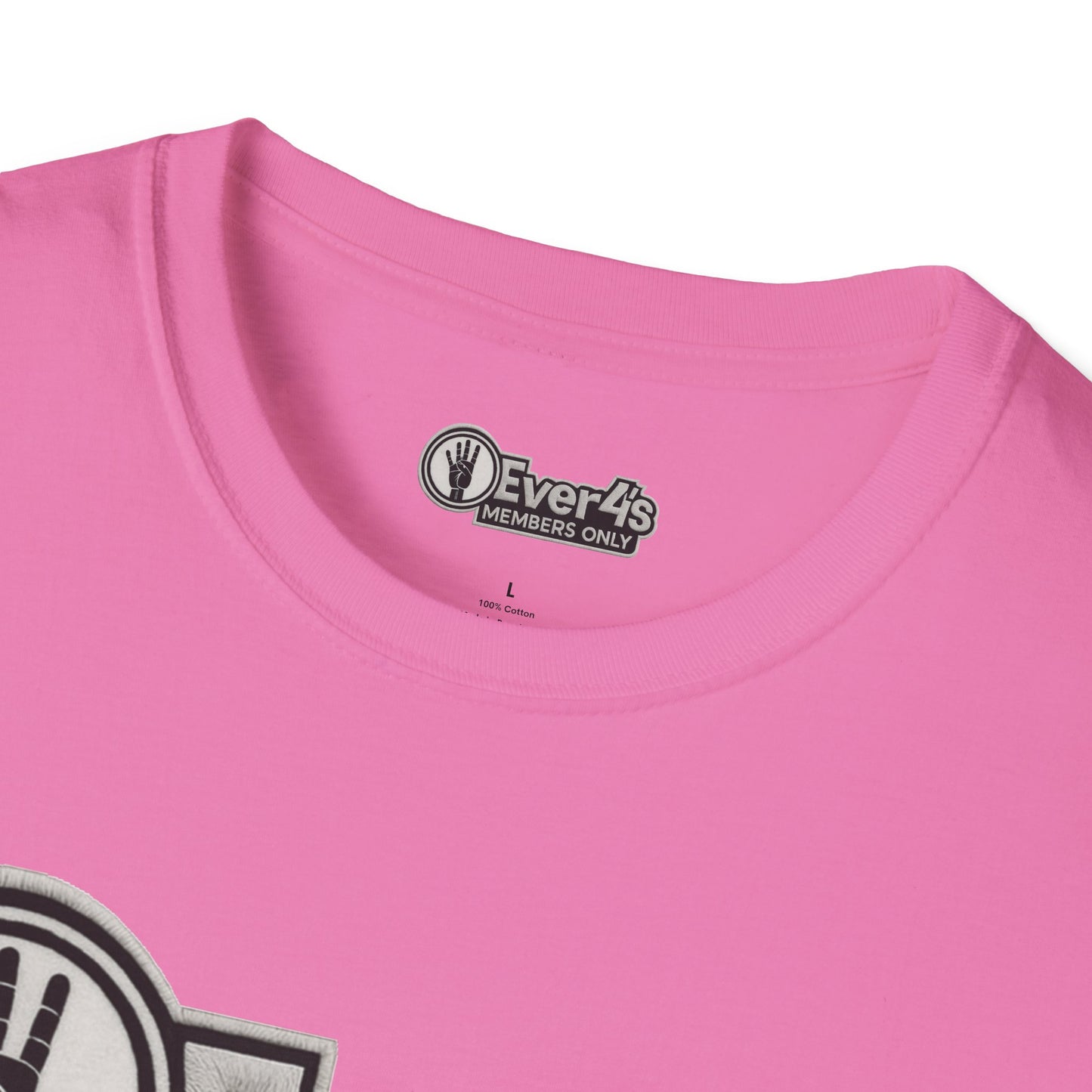 Members Only "4Ever 4's" T‑Shirt — Retro Hand‑Signal Graphic Tee