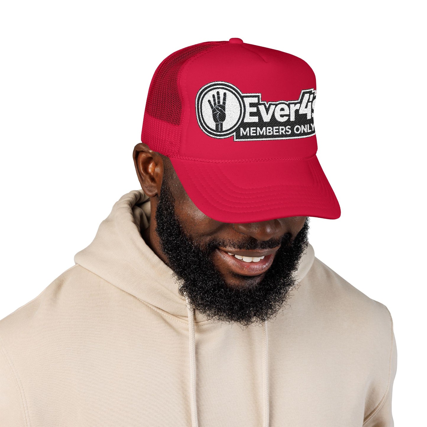 Copy of 4ever4s Members Only Embroidered Trucker Hat