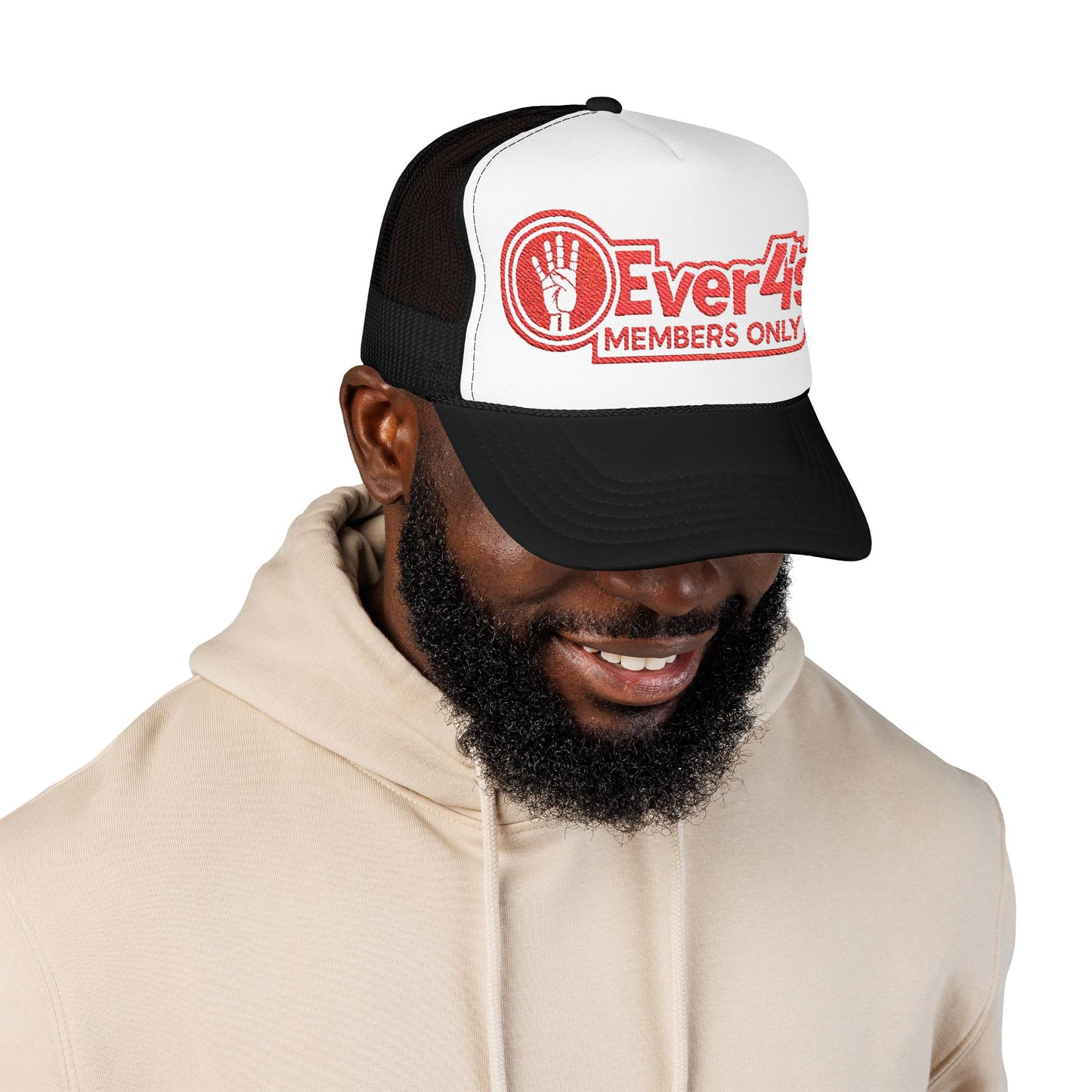 4Ever4's Members Only Embroidered Trucker Hat