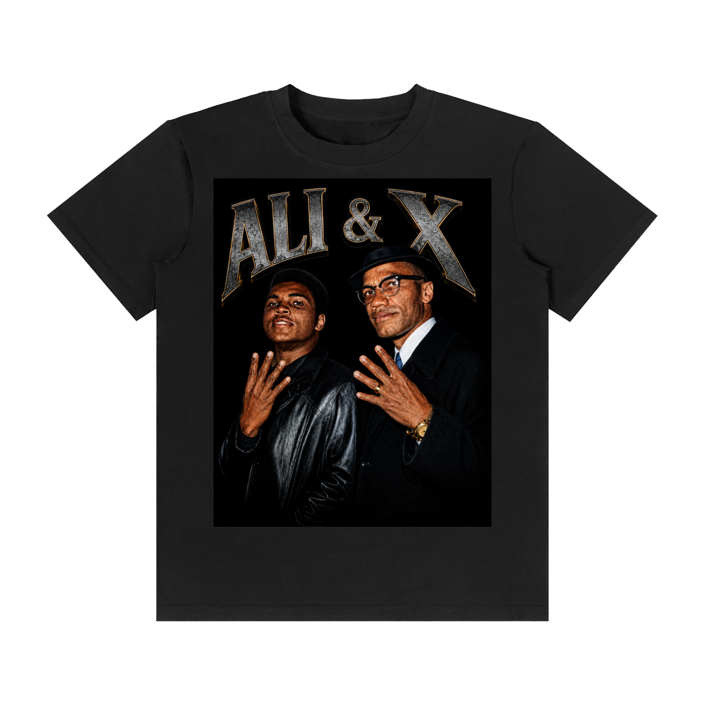 Ali &X 4ever4s Unisex Classic Crew Neck Cotton T-Shirt