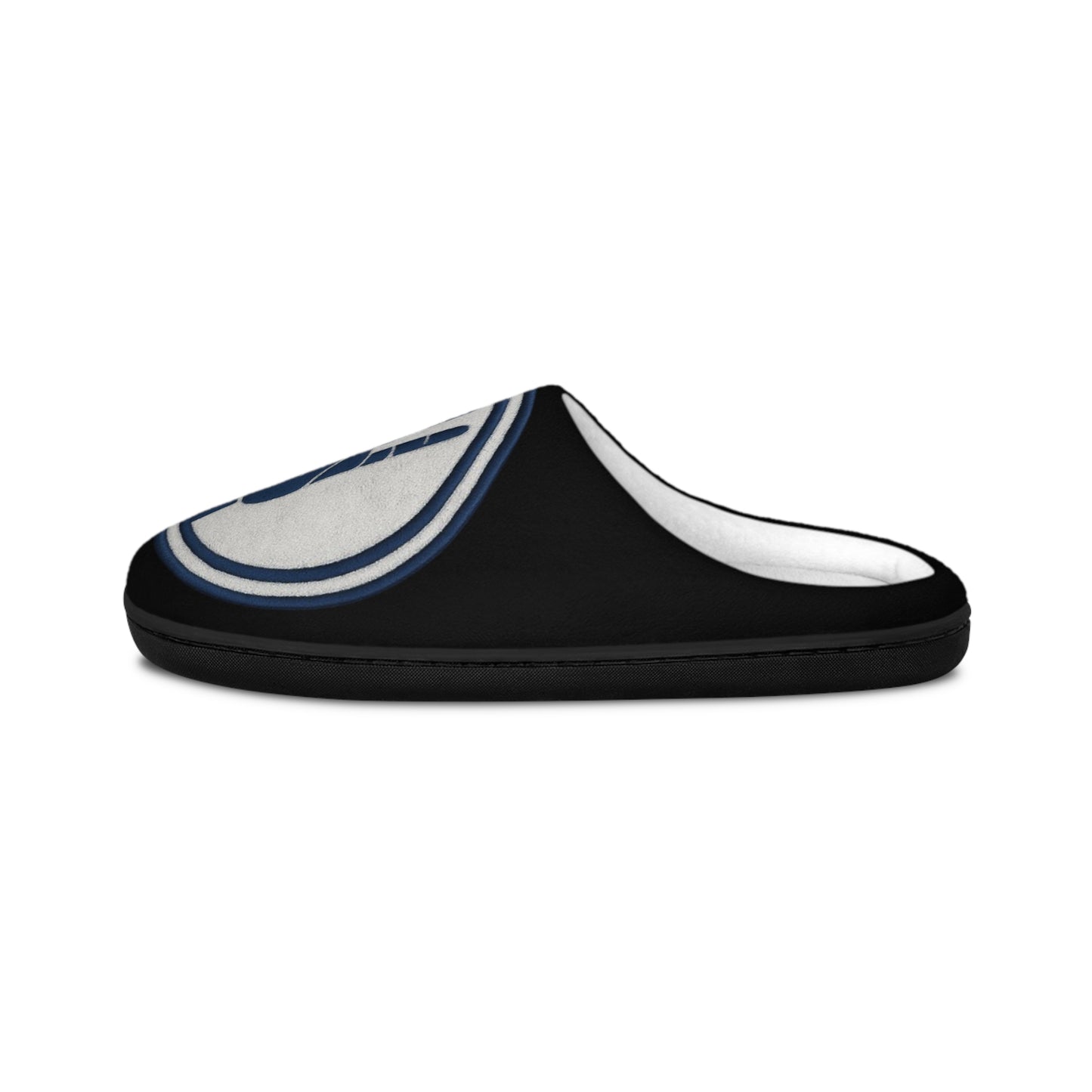 4ever4s Men's Indoor Slippers — Retro Hand Signal Logo Cozy Slide
