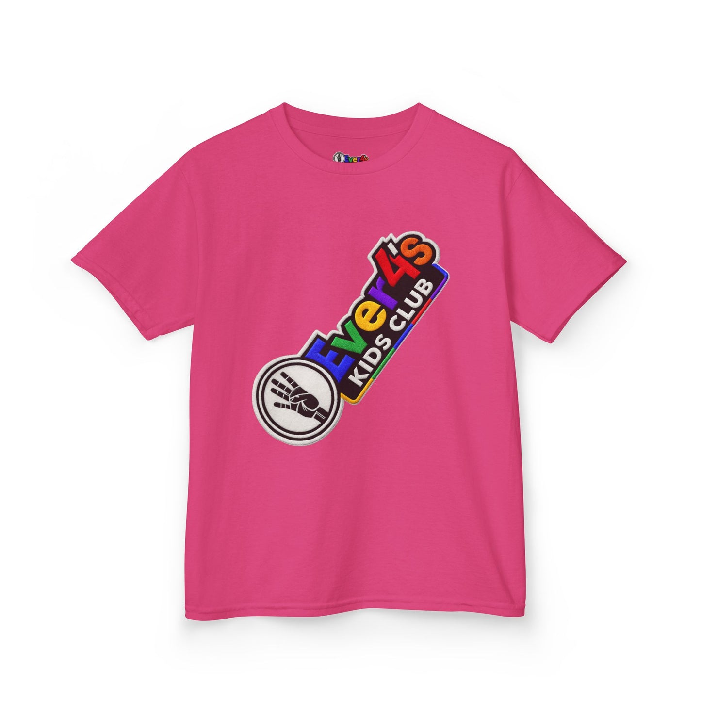 Kids Tee — 4ever4s Kids Club' Colorful Logo Shirt