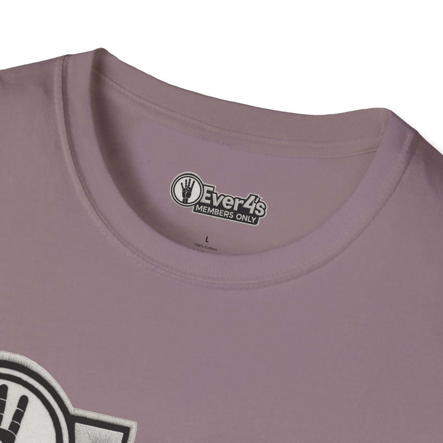 Members Only "4Ever 4's" T‑Shirt — Retro Hand‑Signal Graphic Tee
