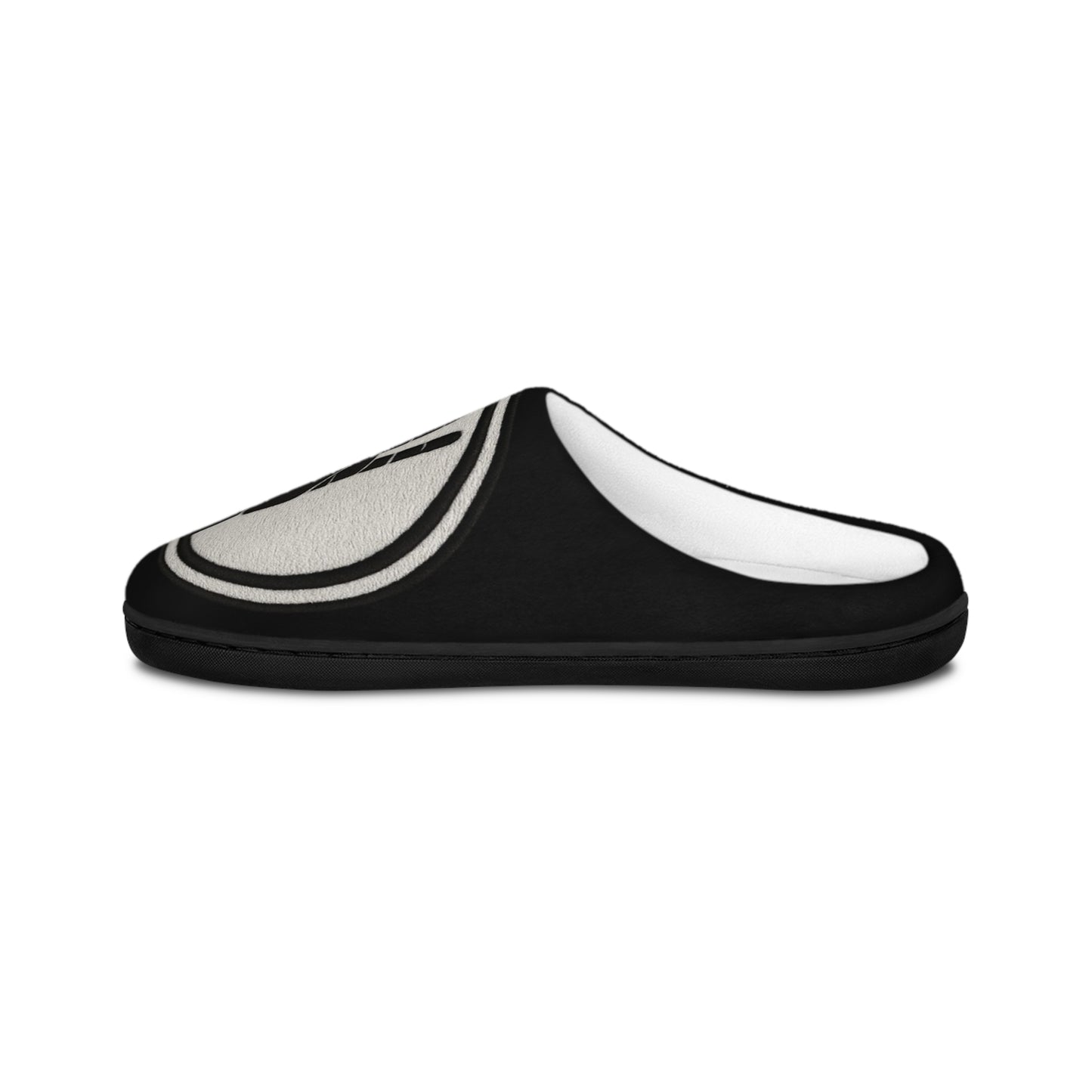 4ever4 Hand Signal Indoor Slippers — Women’s Cozy Black Slip-On