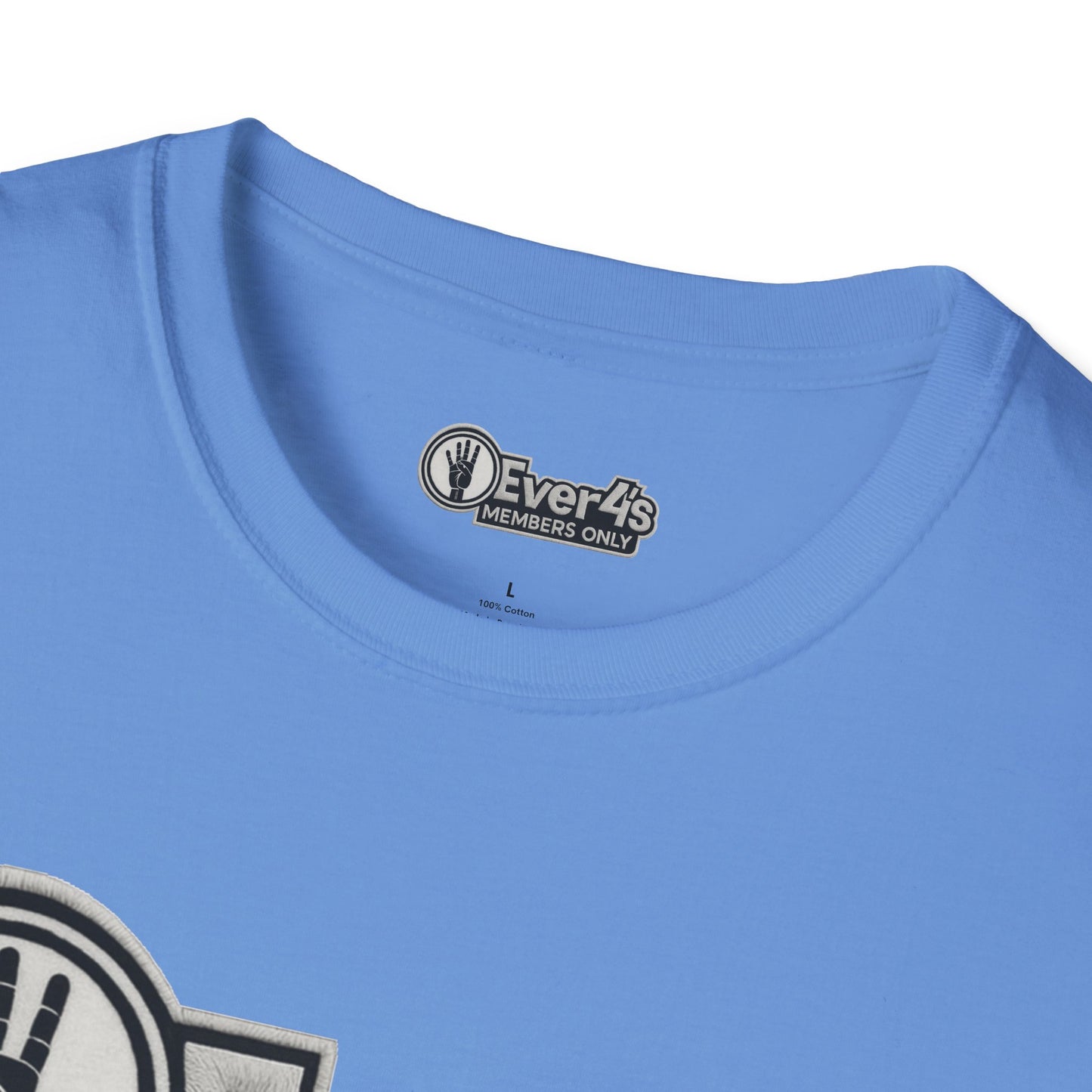 Members Only "4Ever 4's" T‑Shirt — Retro Hand‑Signal Graphic Tee