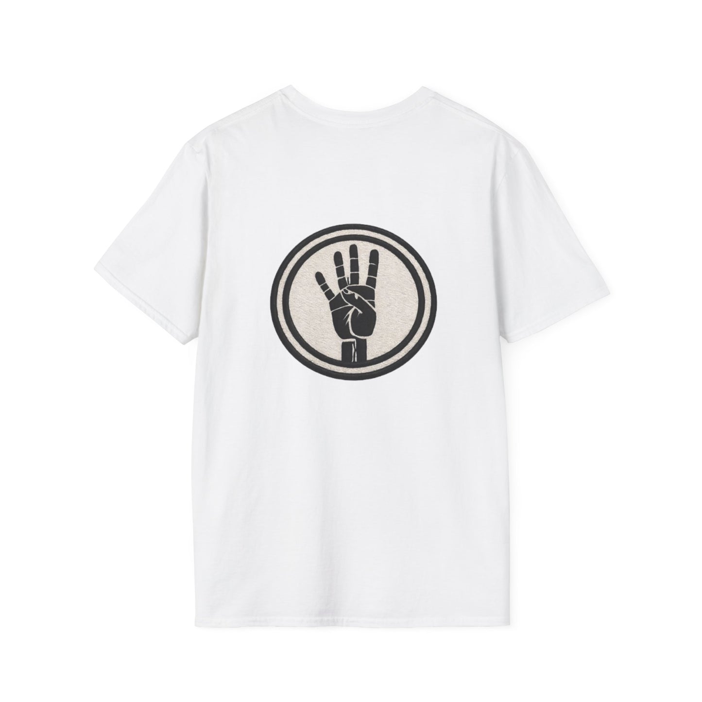 Members Only "4Ever 4's" T‑Shirt — Retro Hand‑Signal Graphic Tee
