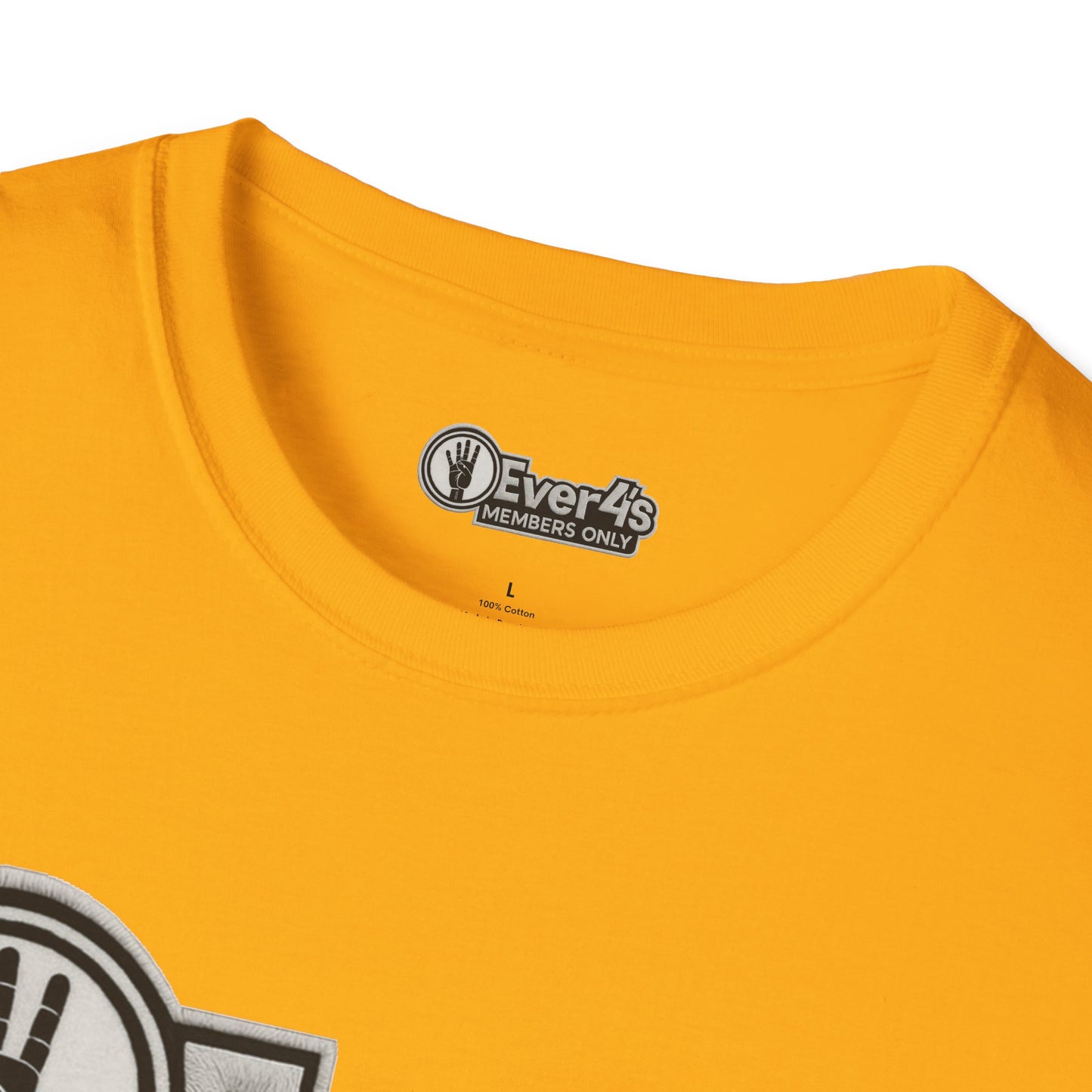 Members Only "4Ever 4's" T‑Shirt — Retro Hand‑Signal Graphic Tee
