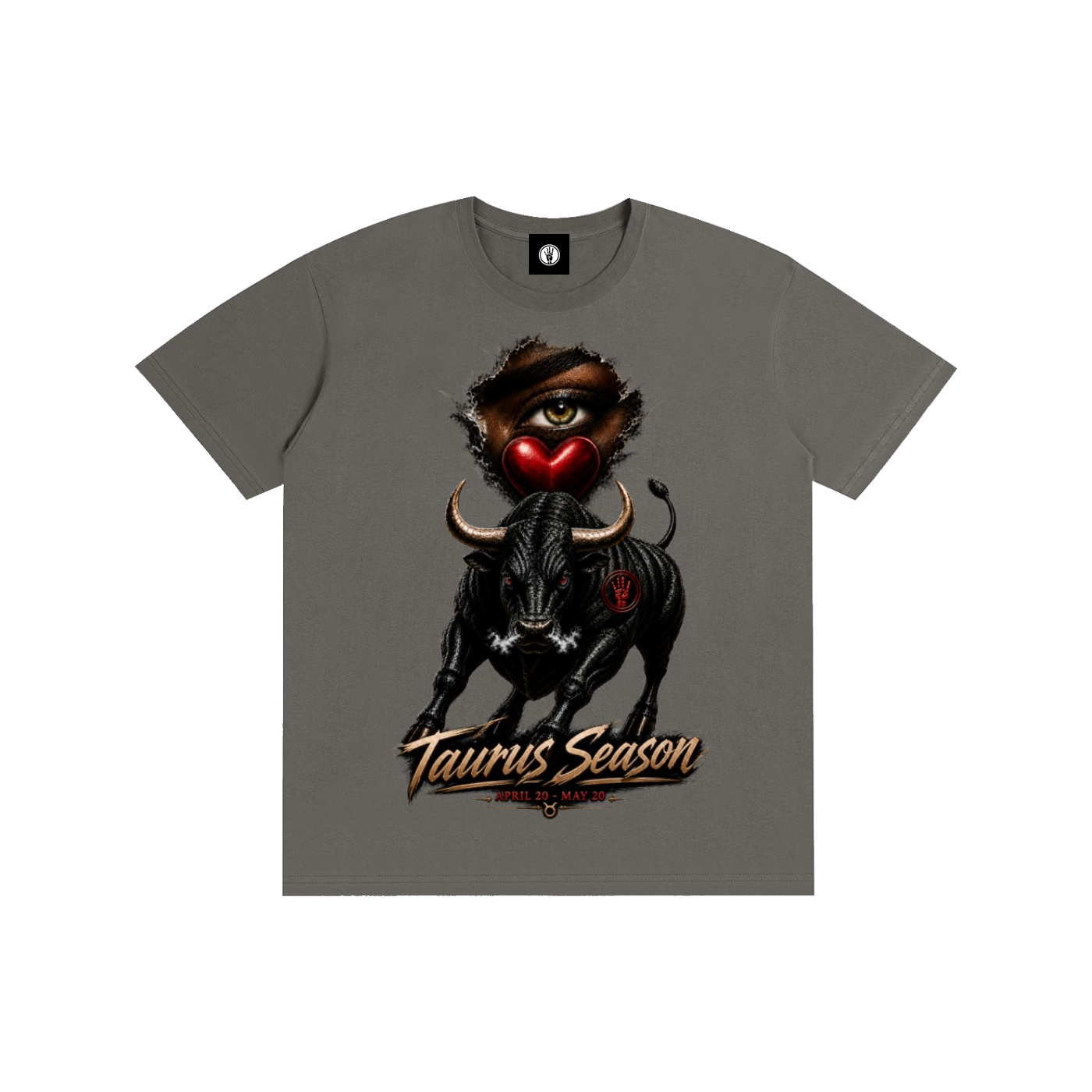 4ever4s Eye Love Taurus Pure Cotton Unisex T-Shirt