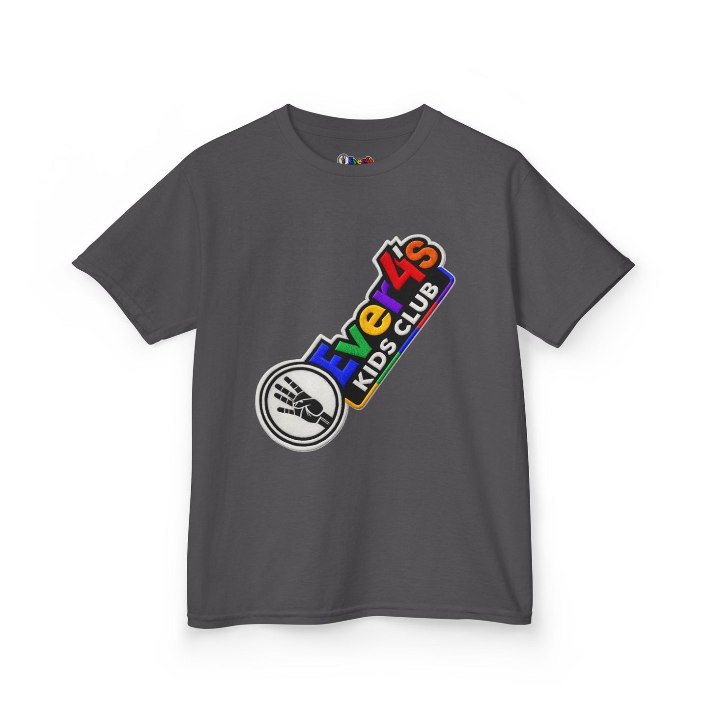 Kids Tee — 4ever4s Kids Club' Colorful Logo Shirt