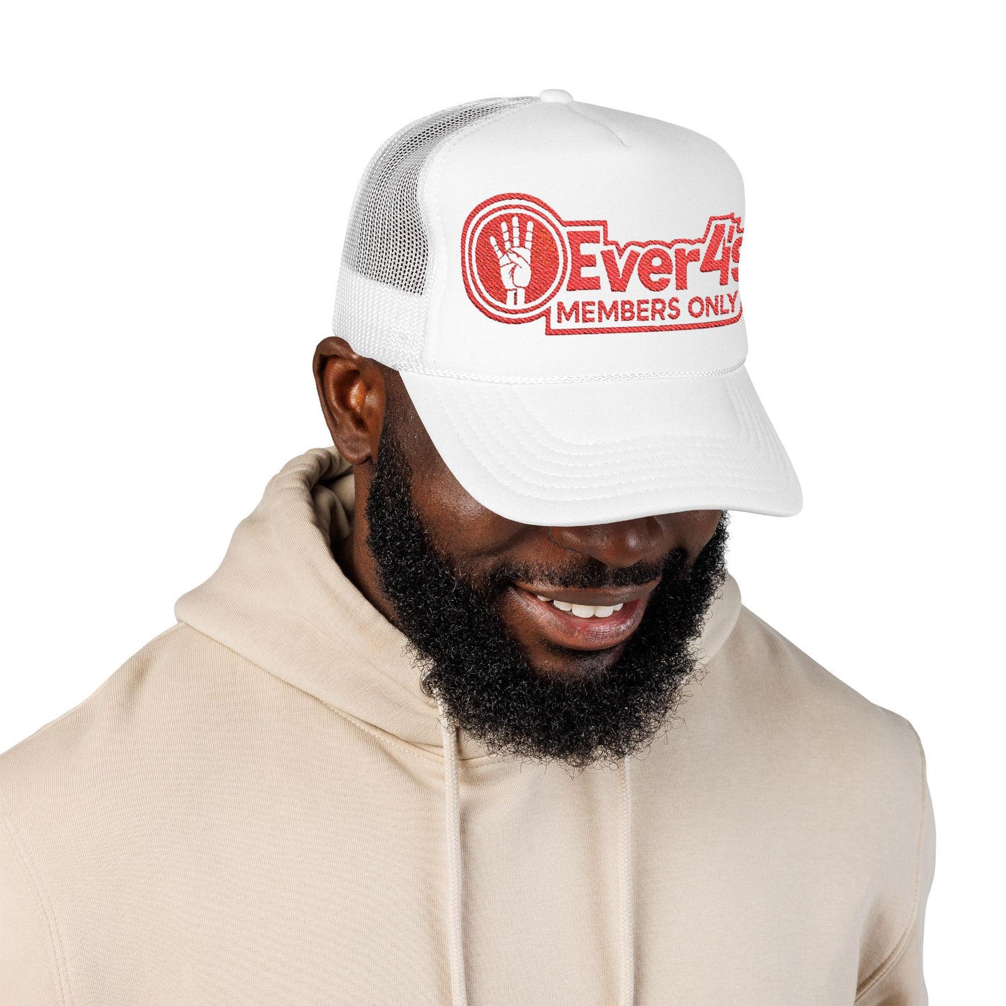 4Ever4's Members Only Embroidered Trucker Hat
