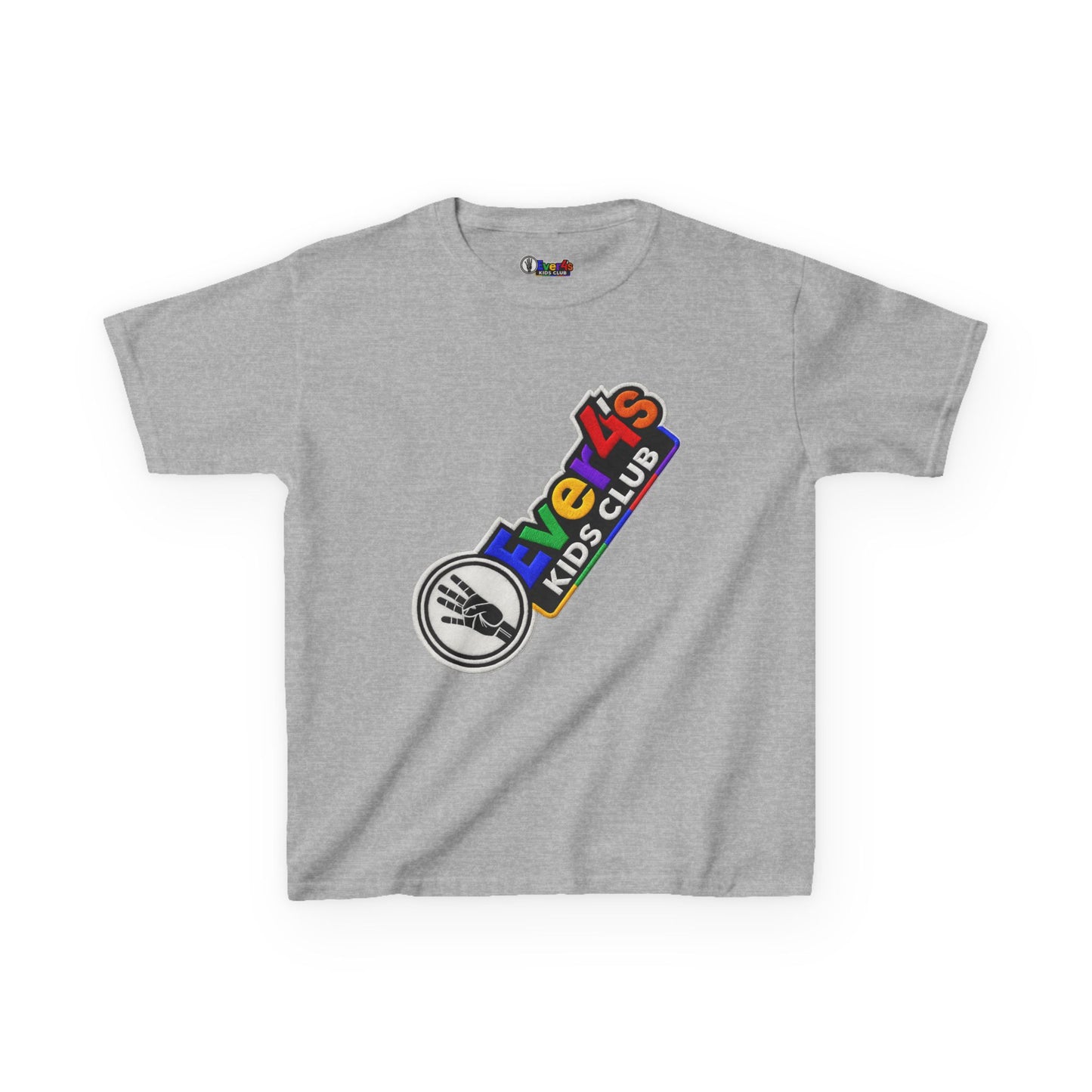Kids Tee — 4ever4s Kids Club' Colorful Logo Shirt