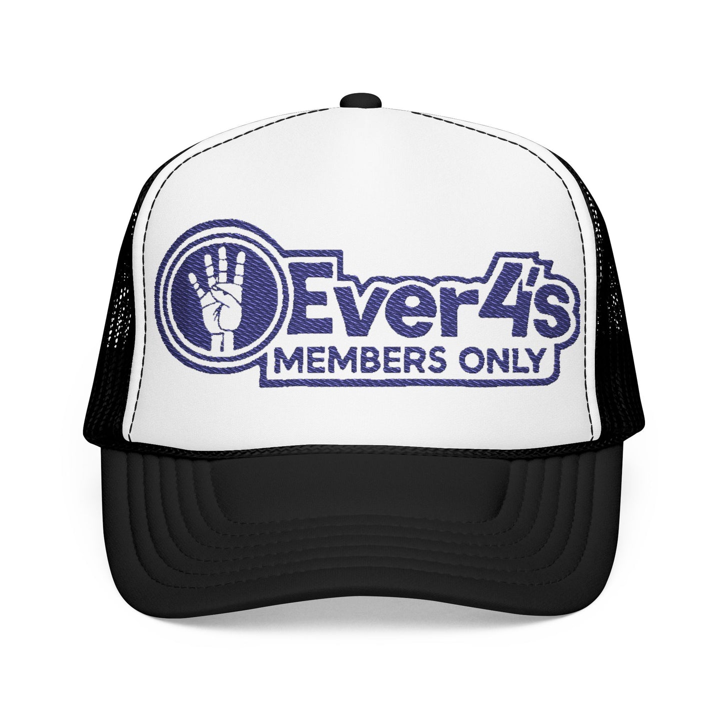 4ever4’s Members Only Embroidered Trucker Hat