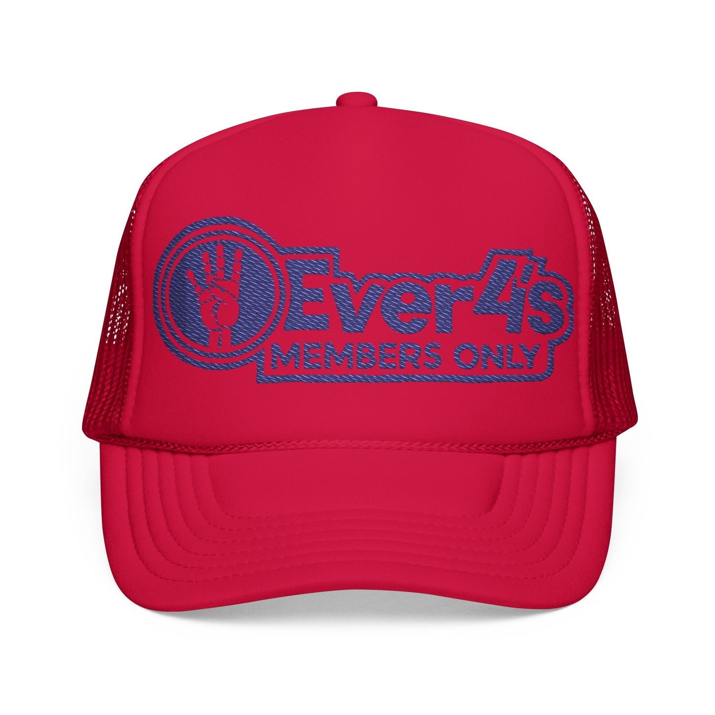 4ever4’s Members Only Embroidered Trucker Hat