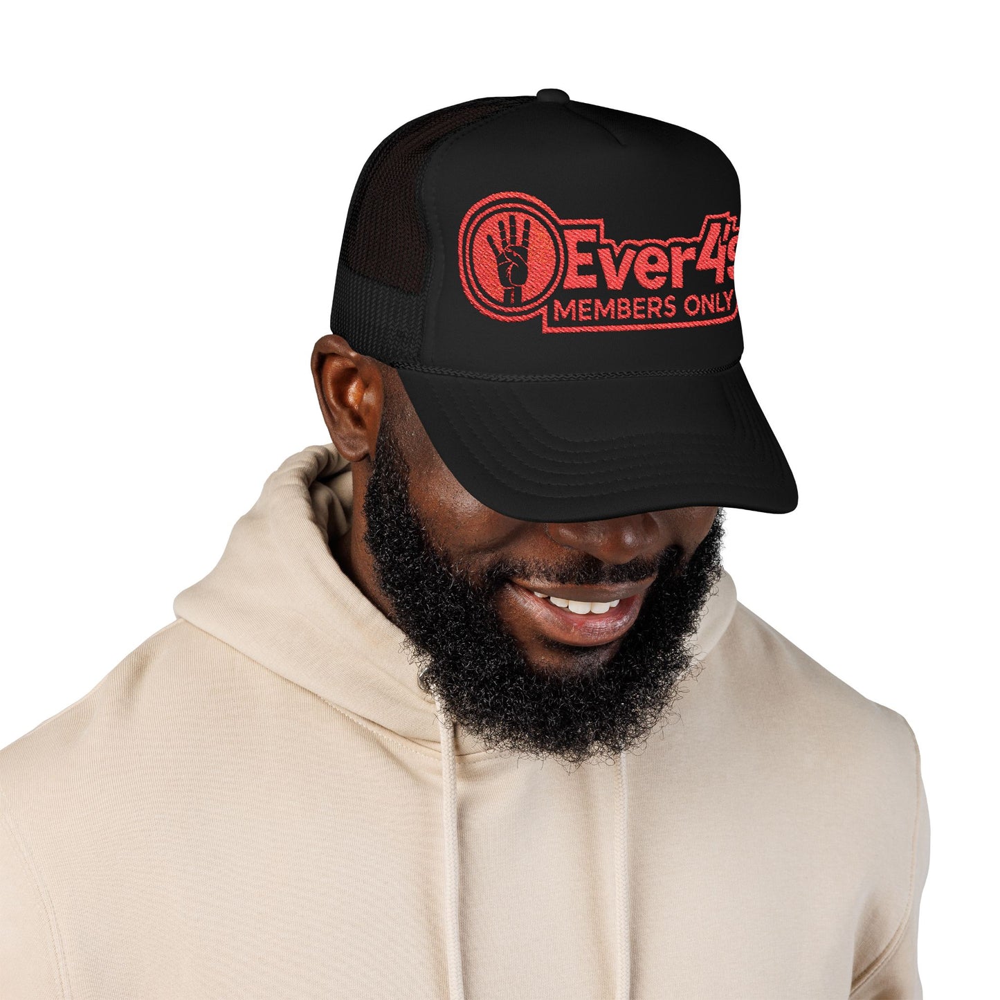 4Ever4's Members Only Embroidered Trucker Hat