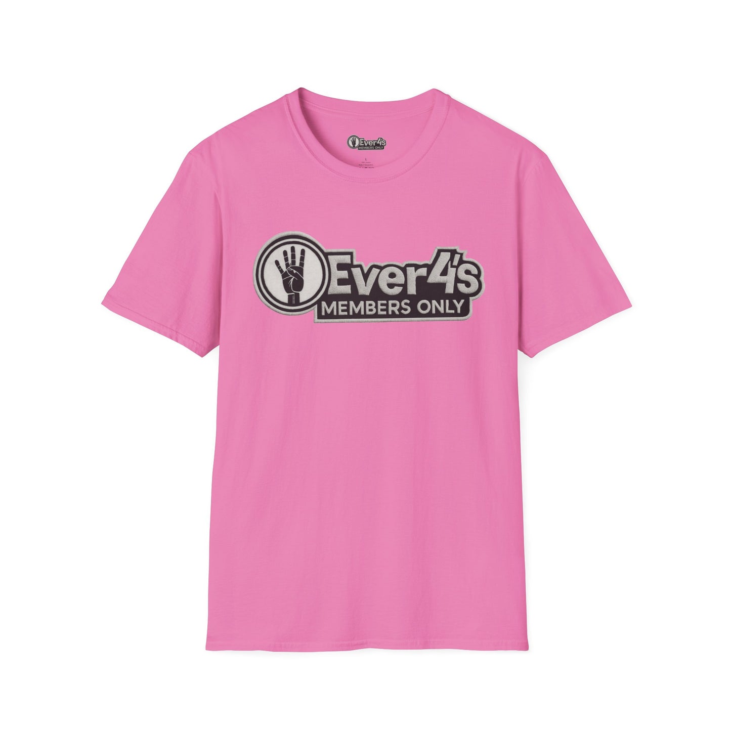Members Only "4Ever 4's" T‑Shirt — Retro Hand‑Signal Graphic Tee