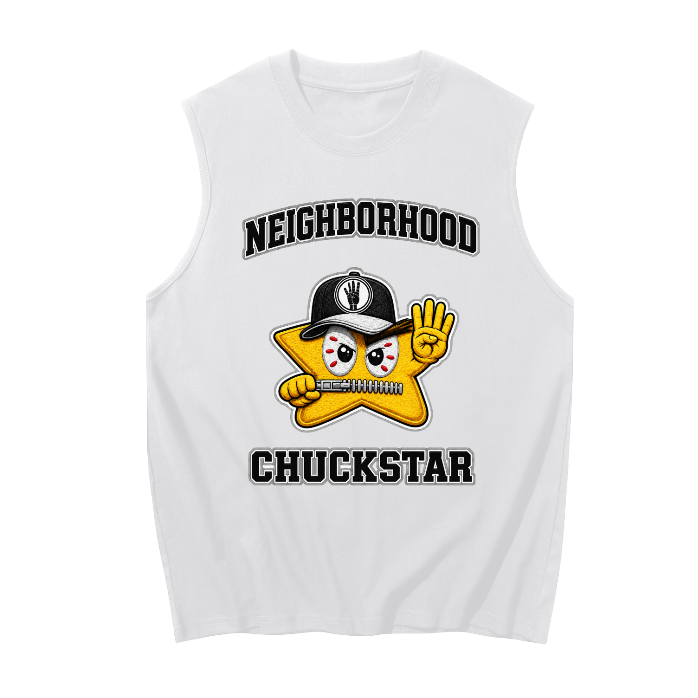 CHUCKSTAR Sleeveless Cotton Tank Top