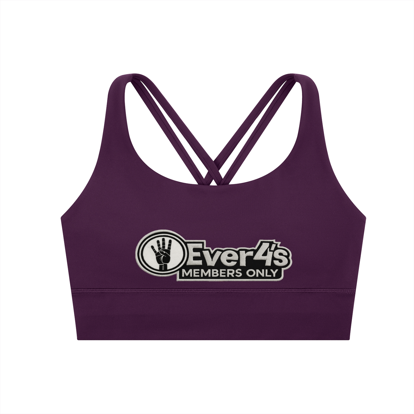 4ever4s Strappy Criss-Cross Sports Bra