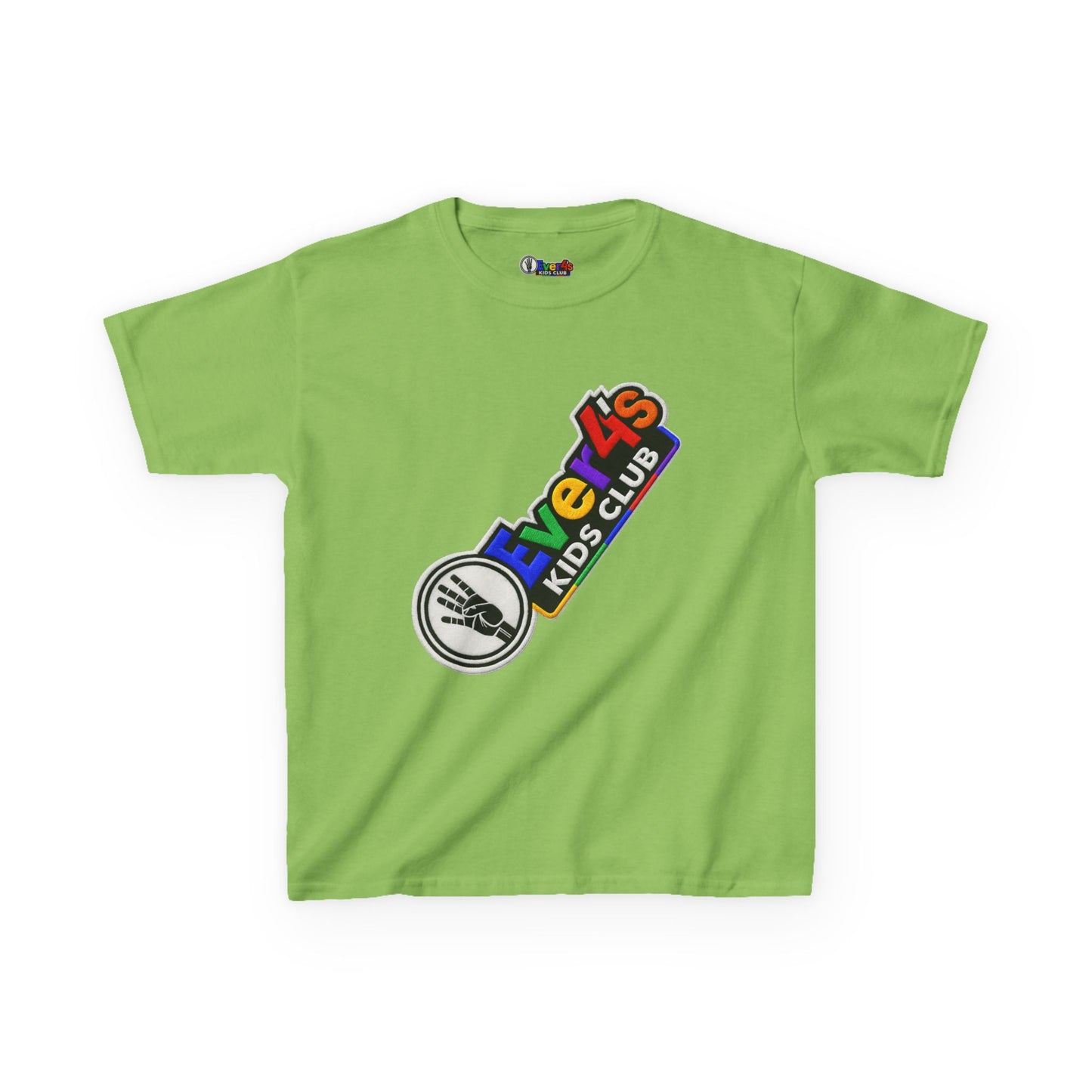 Kids Tee — 4ever4s Kids Club' Colorful Logo Shirt