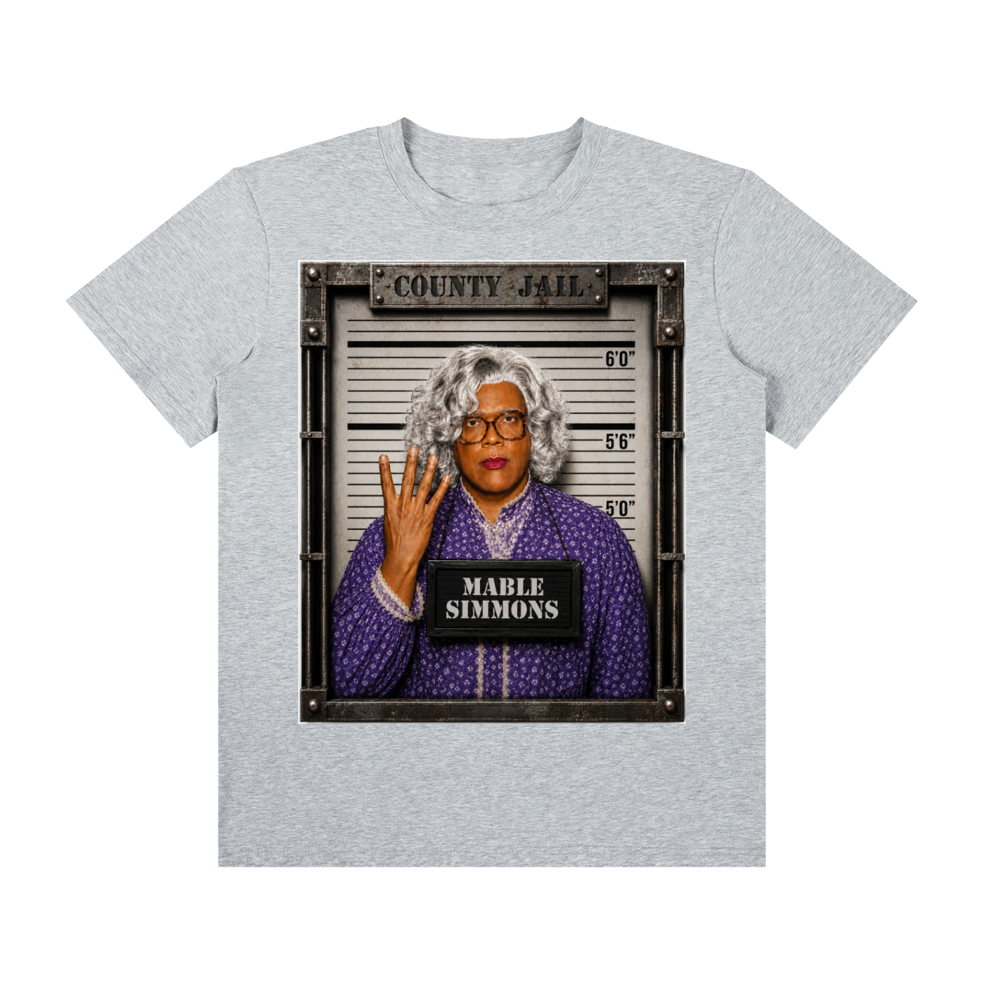 Madea 4ever4s Unisex Classic Crew Neck Cotton T-Shirt