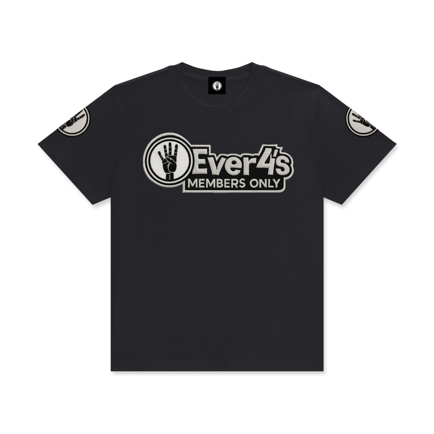 4ever4s Members Only Unisex Classic Crew Neck Cotton T-Shirt