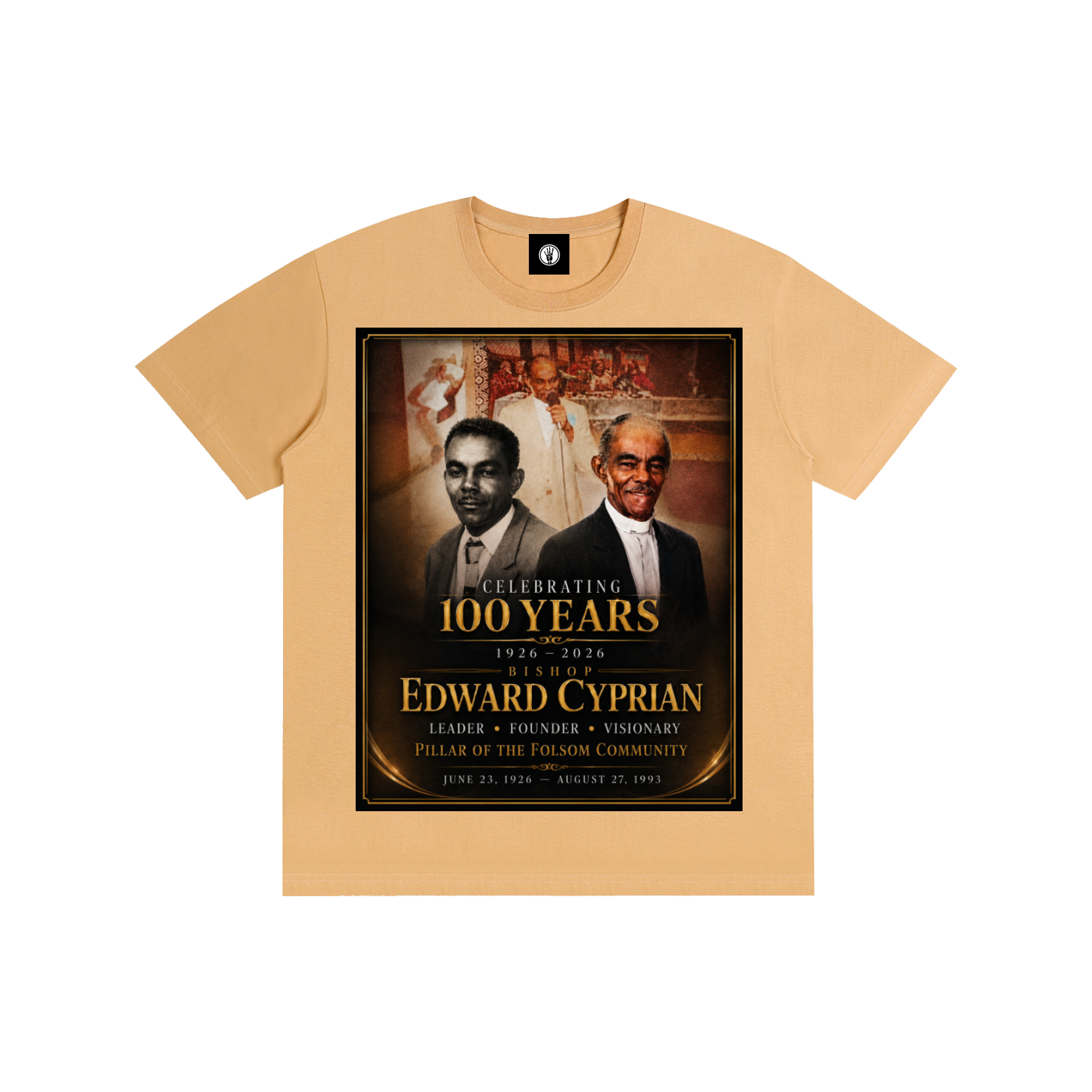 Late Bishop Cyprian Cotton Unisex T-Shirt