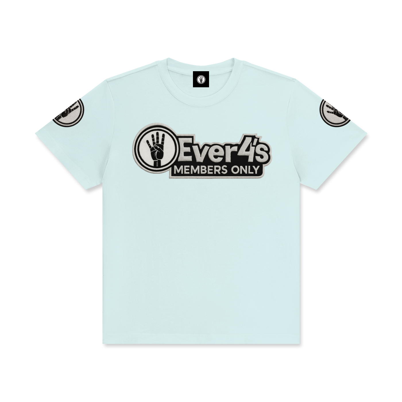 4ever4s Members Only Unisex Classic Crew Neck Cotton T-Shirt