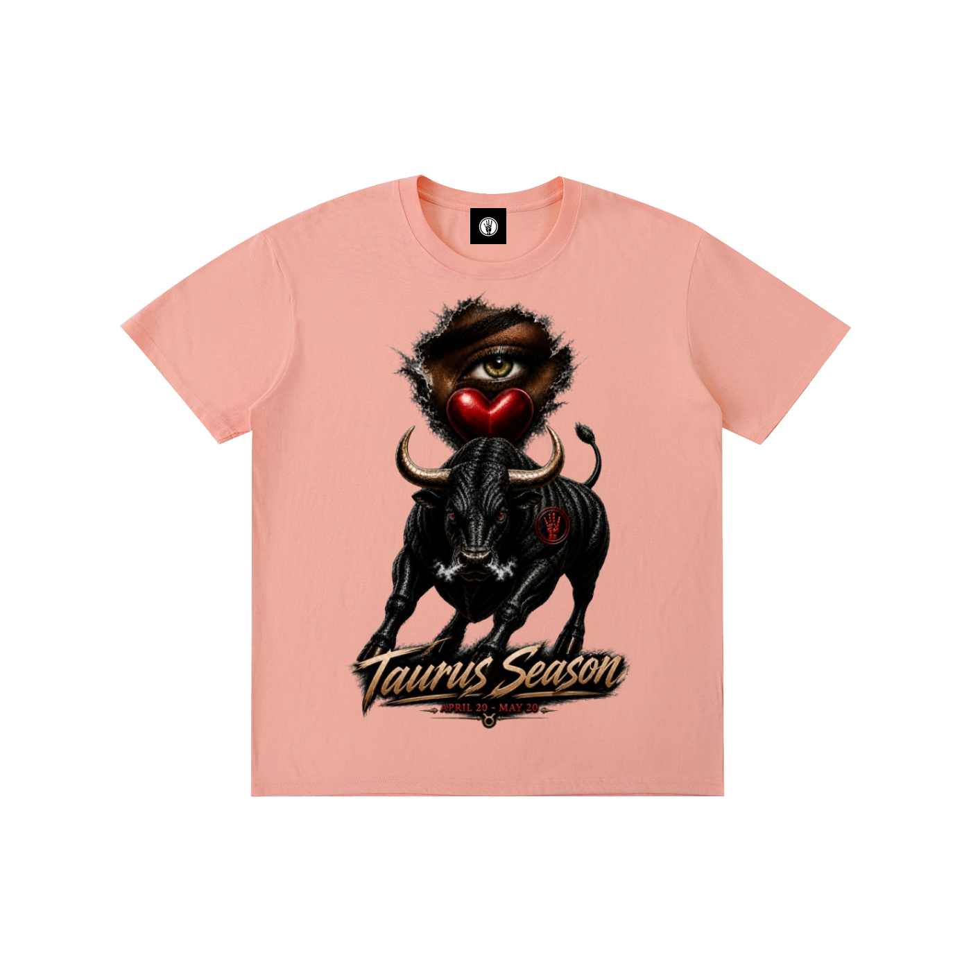 4ever4s Eye Love Taurus Pure Cotton Unisex T-Shirt