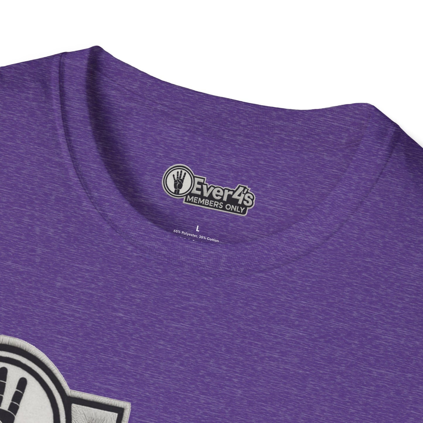 Members Only "4Ever 4's" T‑Shirt — Retro Hand‑Signal Graphic Tee