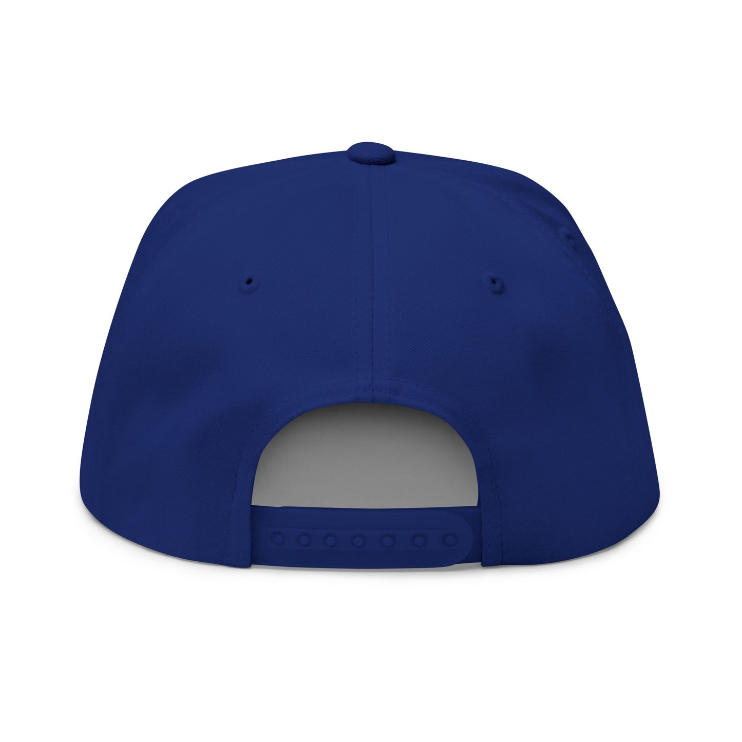 Copy of 4ever4s Embroidered Raised Hand Logo Flat Bill Cap — Retro Distressed Snapback Hat