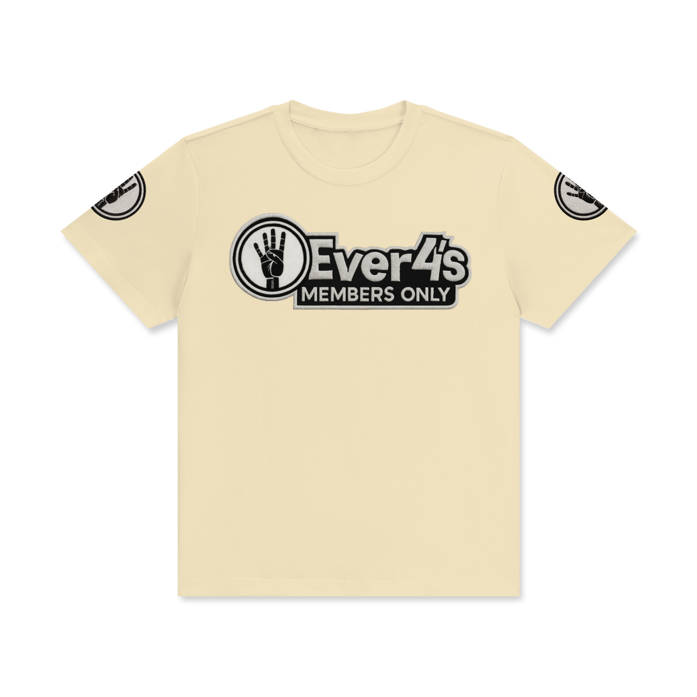 Unisex Classic Crew Neck Cotton T-Shirt