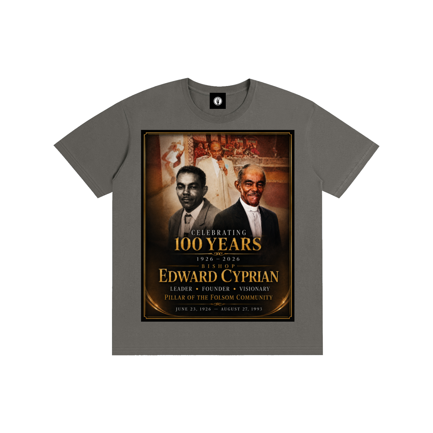 Late Bishop Cyprian Cotton Unisex T-Shirt