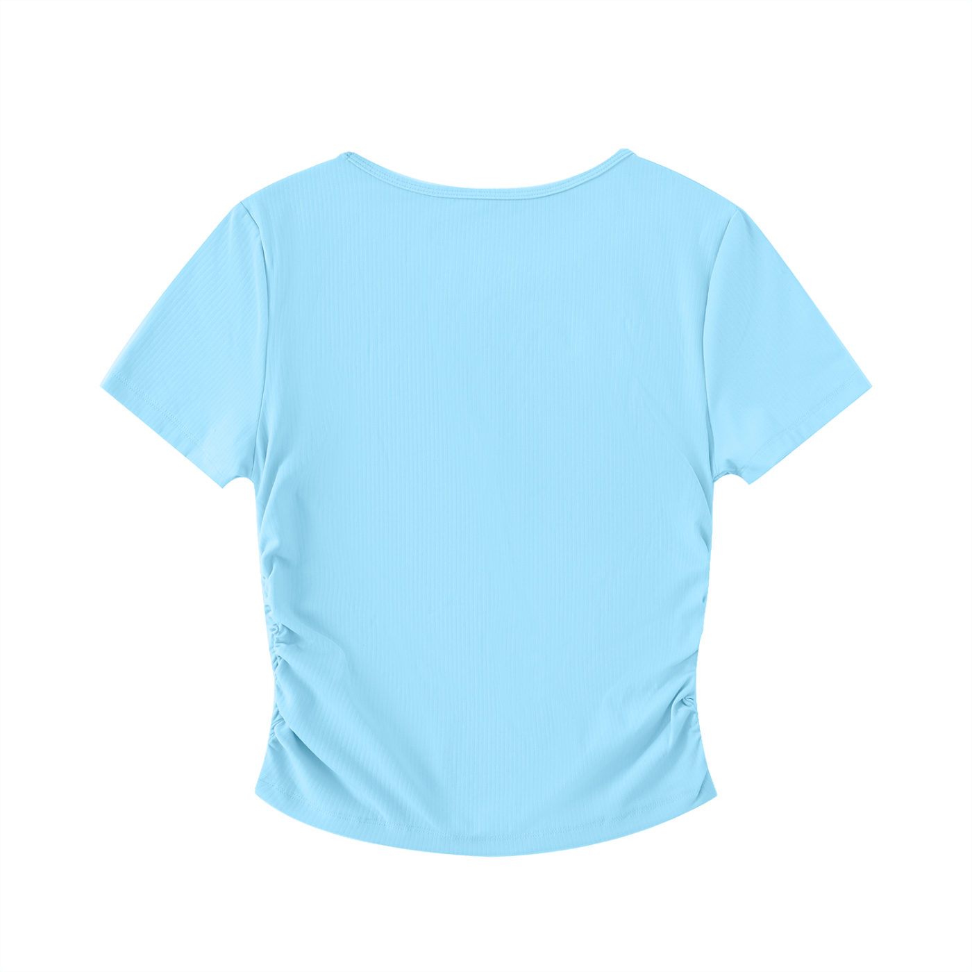 Members Only Ruched Bodycon Crop Top